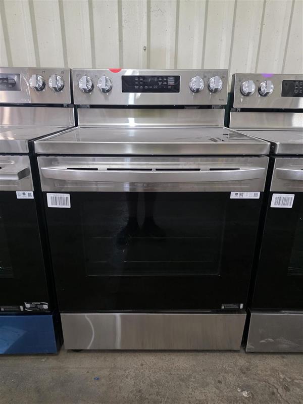 LG 30" 6.3 cu. ft. Smart Wi-Fi Fan Convection Electric Range (Stainless Steel)