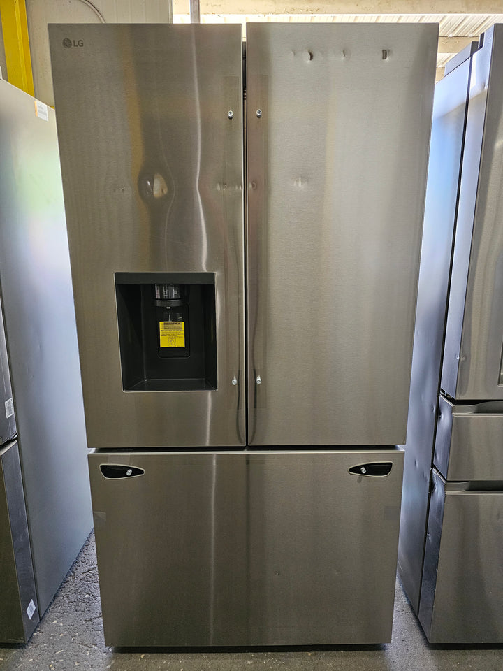 LG 26 cu. ft. Smart Counter-Depth MAX French Door Refrigerator with Dual Ice Makers in PrintProof Stainless Steel