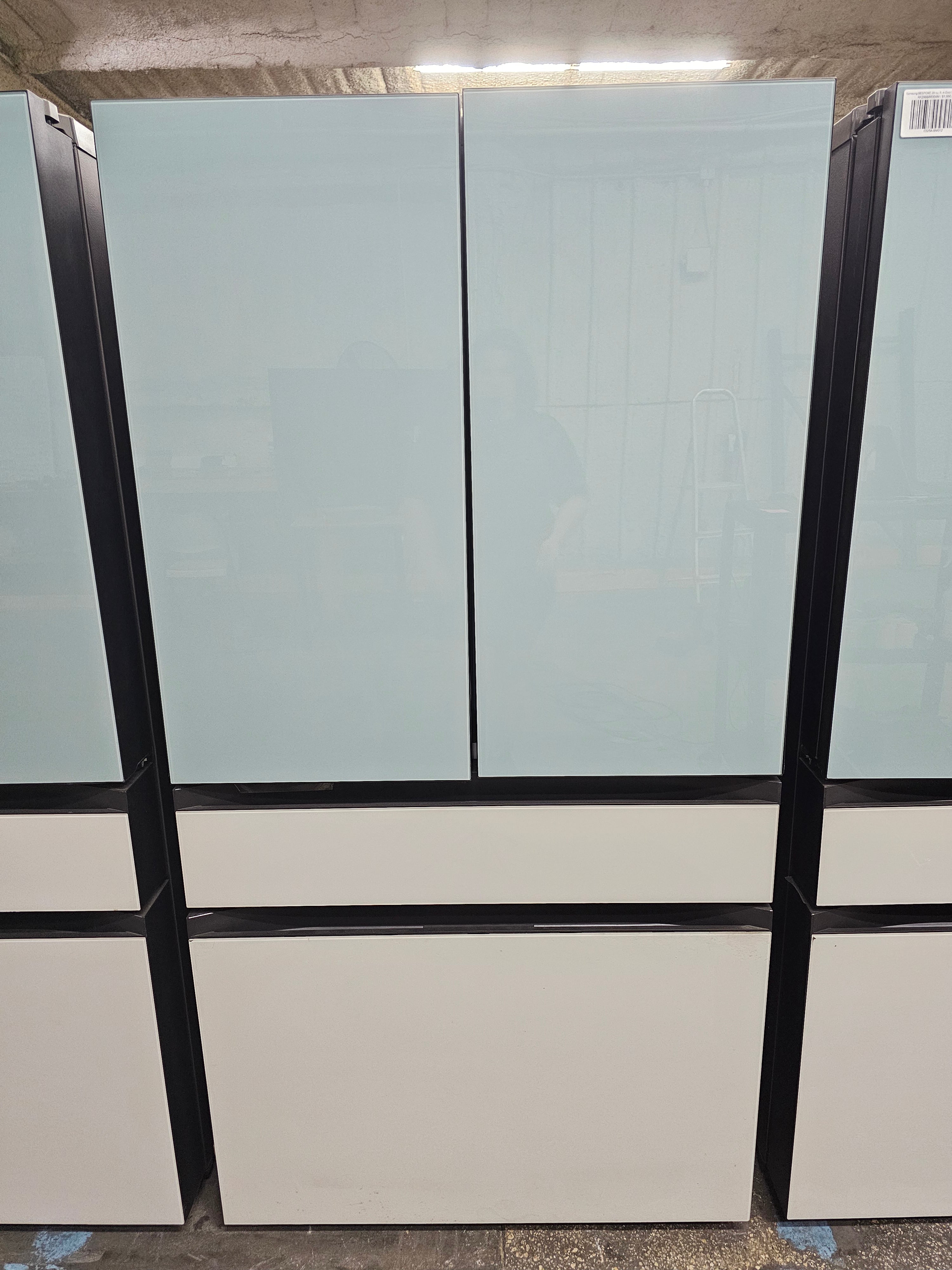 Samsung BESPOKE 29 cu. ft. 4-Door Blue & White