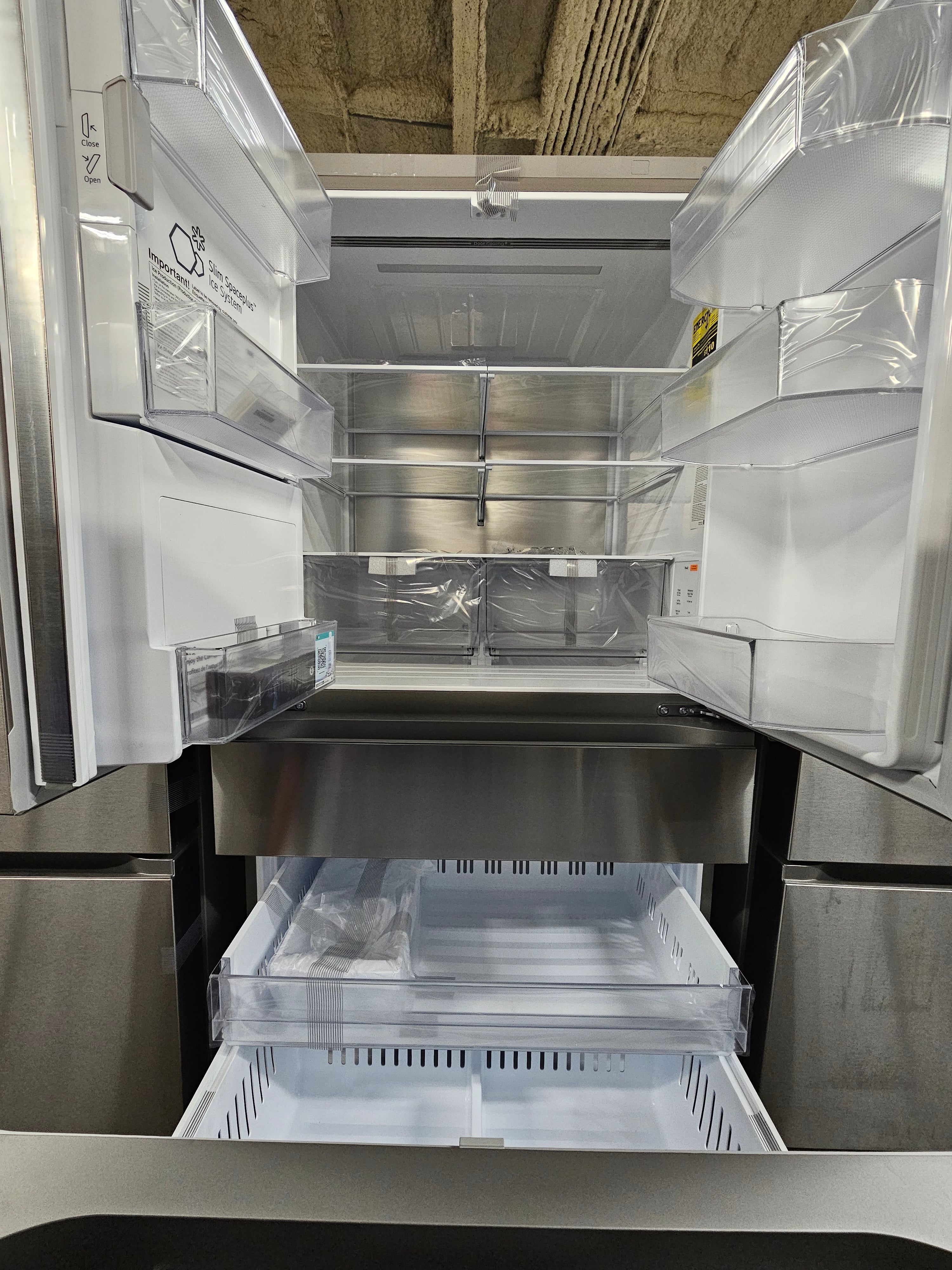 LG 29 cu. ft. SMART Standard Depth MAX French Door Refrigerator Stainless Steel