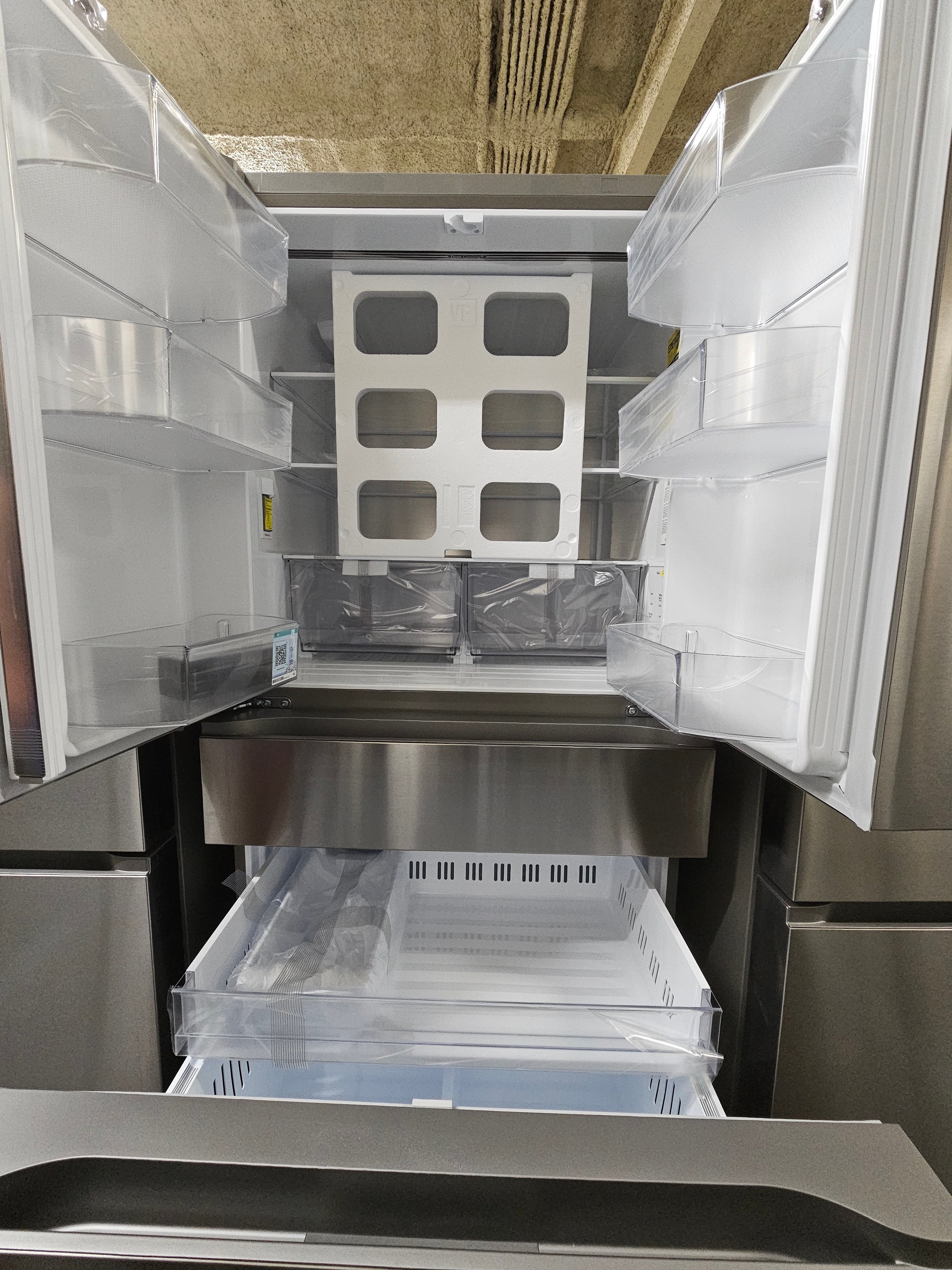 LG 30 cu. ft. SMART Standard Depth MAX French Door Refrigerator with Internal Water Dispenser in PrintProof Stainless Steel