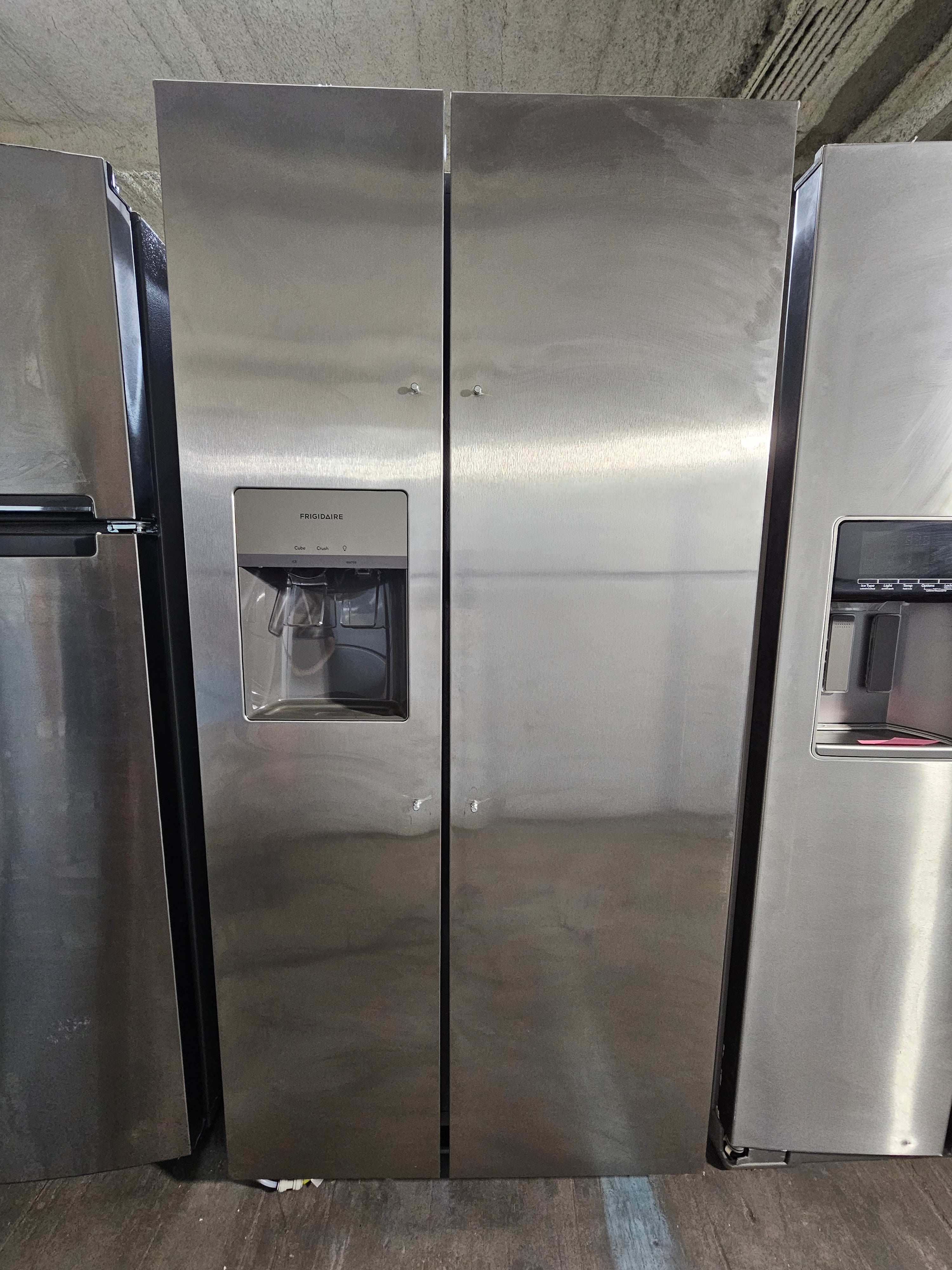 Frigidaire 22.3 Cu. Ft. Side-by-Side Refrigerator Stainless Steel
