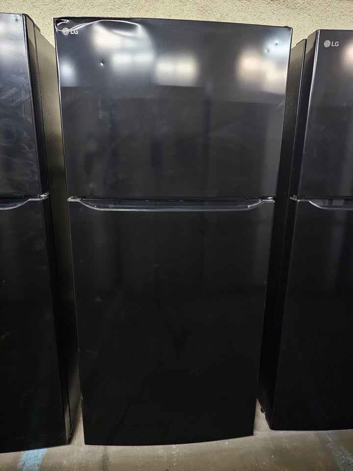 LG 20.2 Cu. Ft. Top-Freezer Refrigerator Black