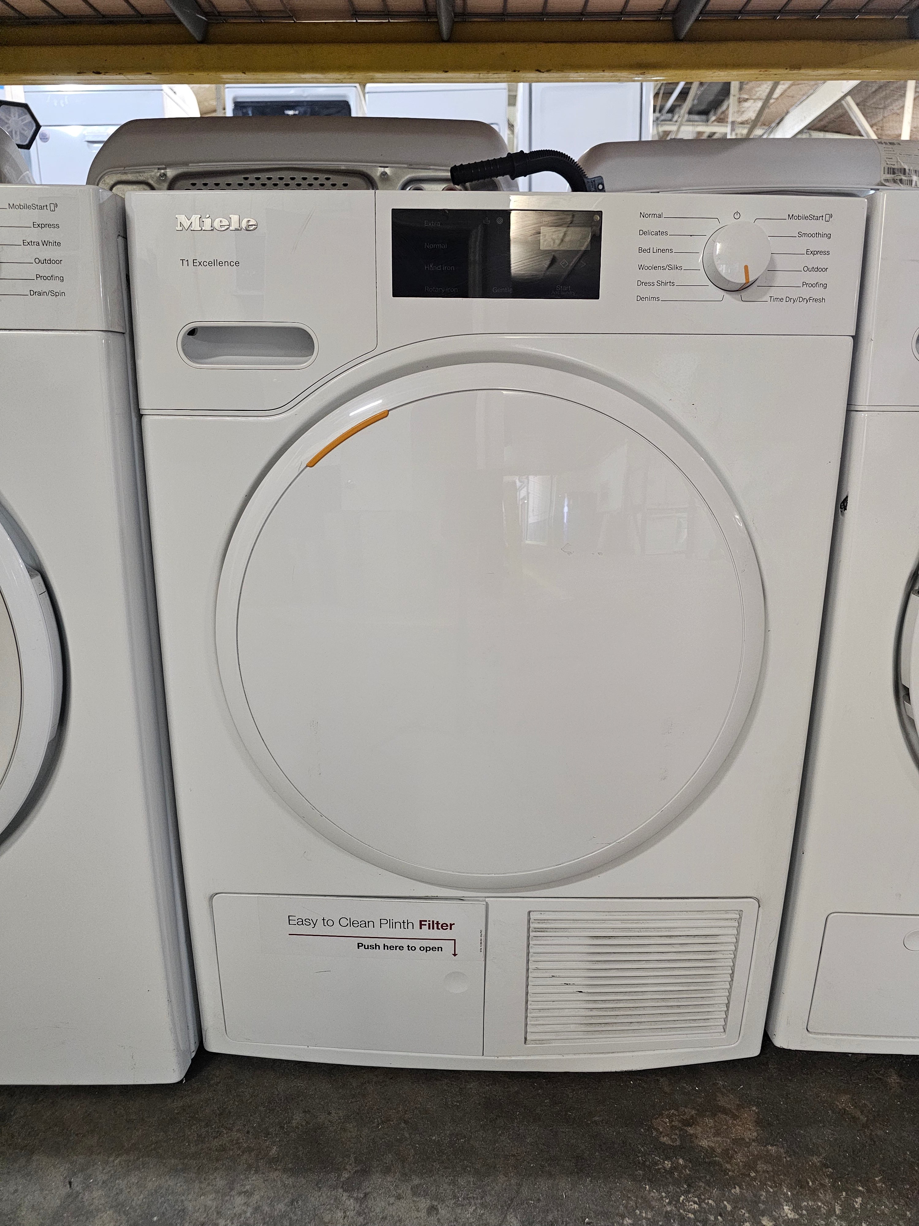 Miele Electric Dryer Heat Pump Lotus White