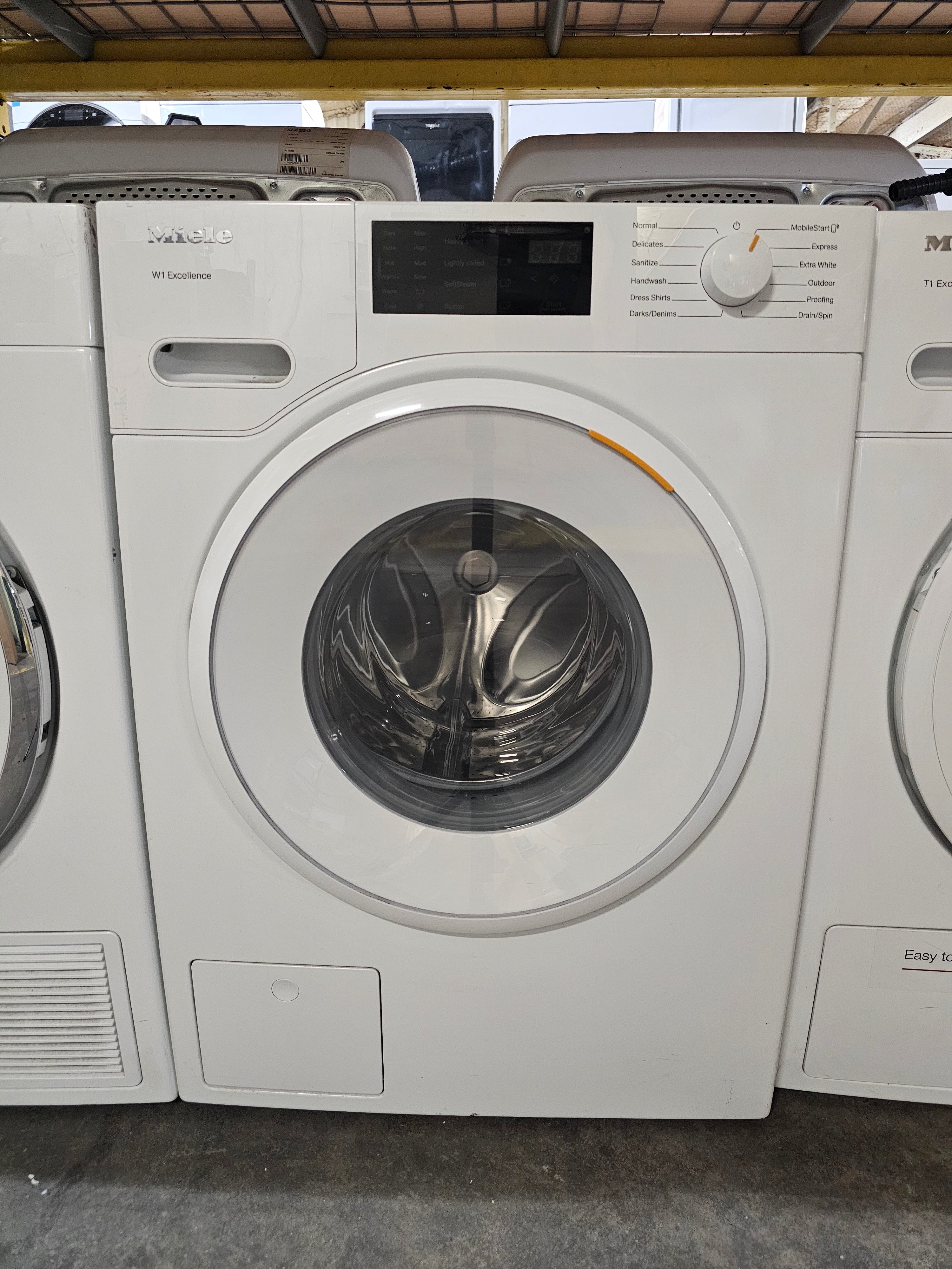 Miele 24 Inch Front Load Smart Washer with 2.26 Cu. Ft. Capacity, Honeycomb