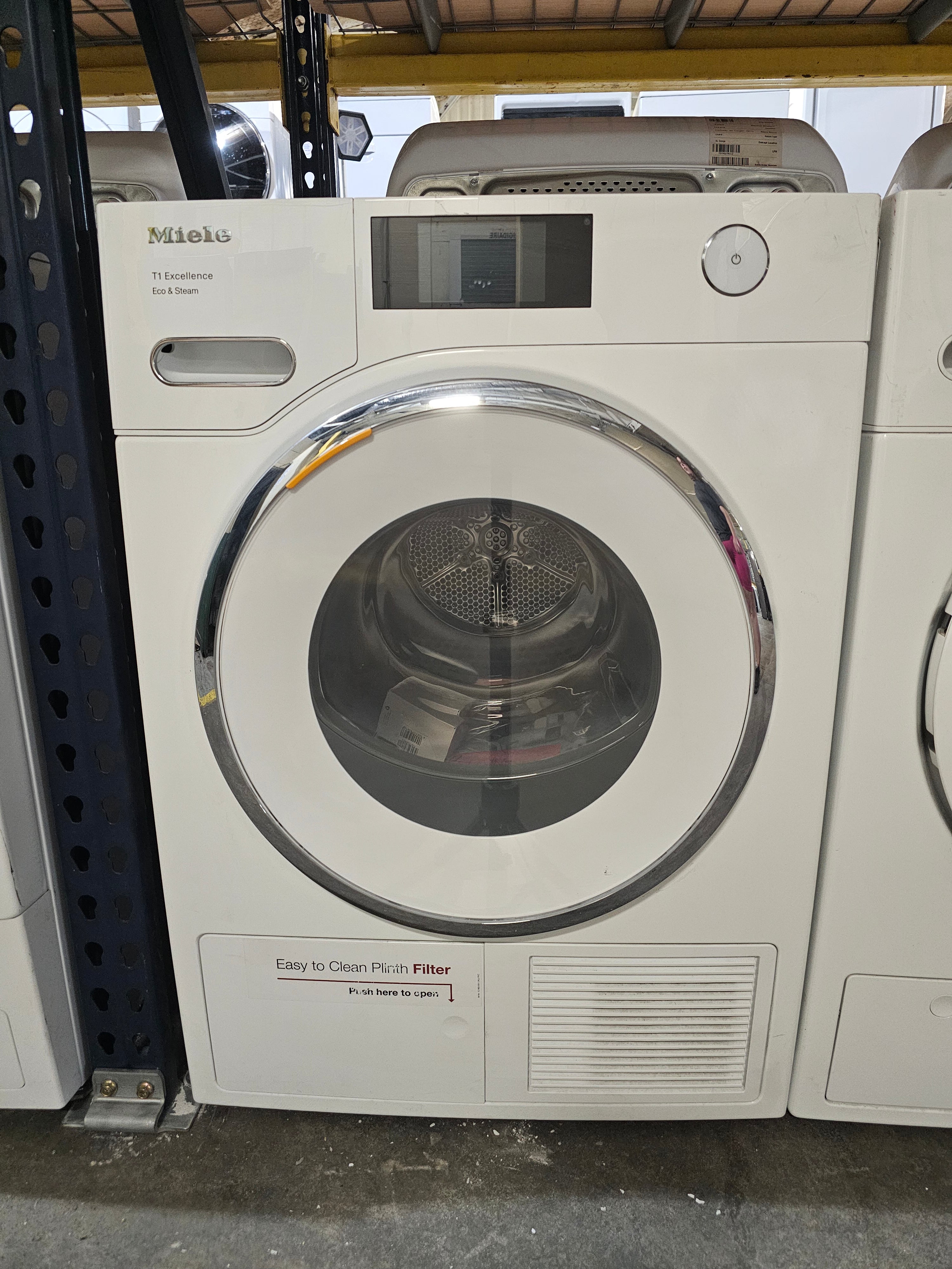 Miele  Eco&Steam Electric dryer - Lotus White
