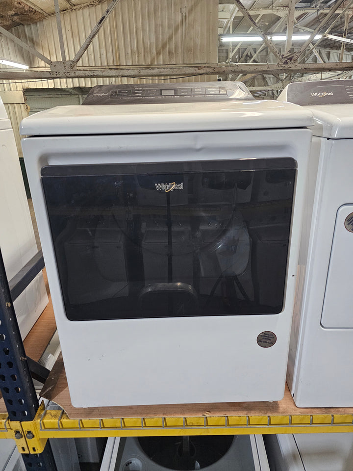 Whirlpool 7.4 cu. ft. White Front Load Electric Dryer with AccuDry System