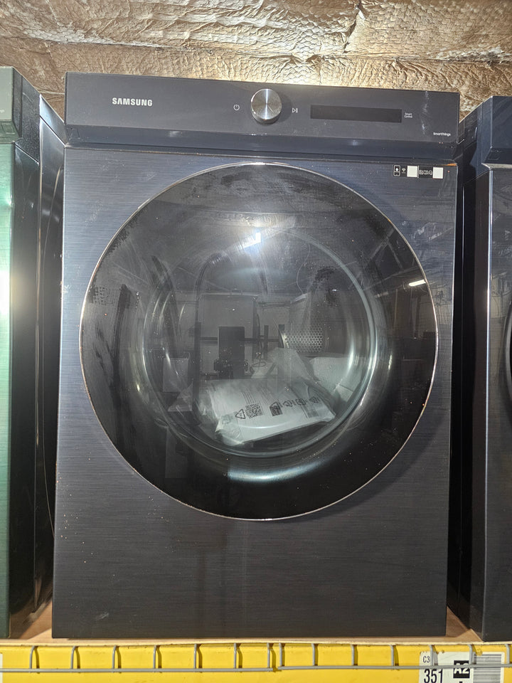 Samsung Bespoke 7.6 cu. ft. Ultra-Capacity Vented Smart Electric Dryer in Brushed Navy with Super Speed Dry and AI Smart Dial