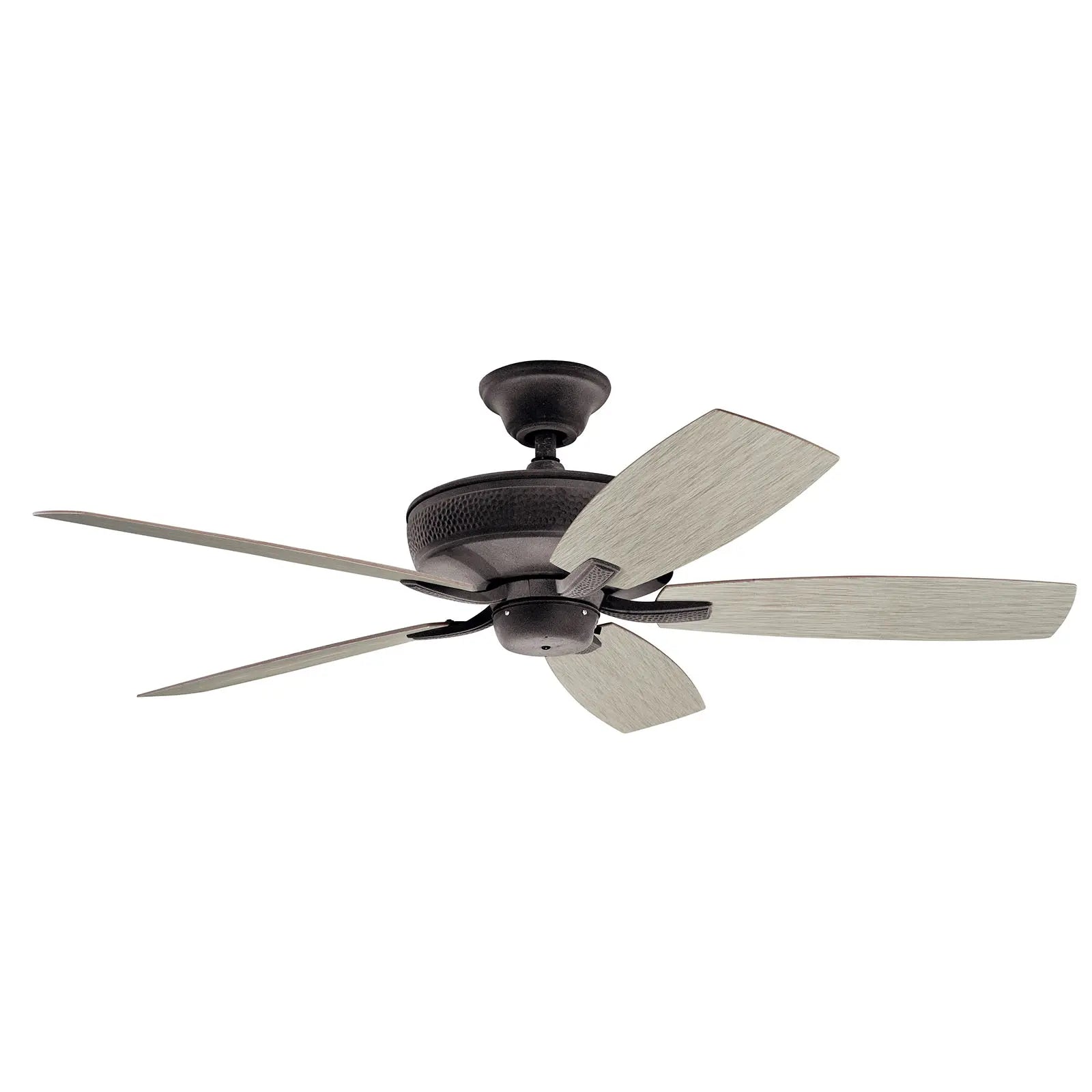 Kichler Monarch II Patio Fan (No Light) - Weathered Zinc