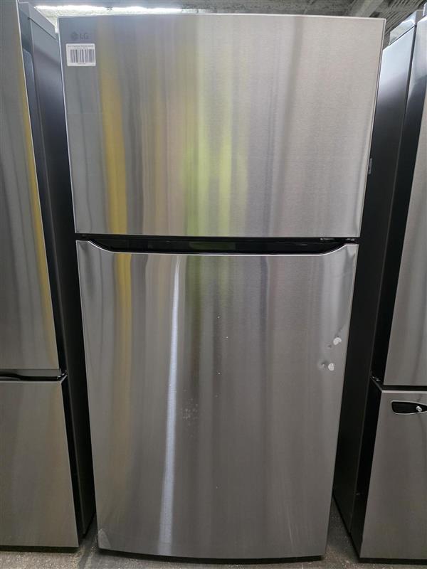 LG 24 cu. ft. Top Freezer Refrigerator-Stainless