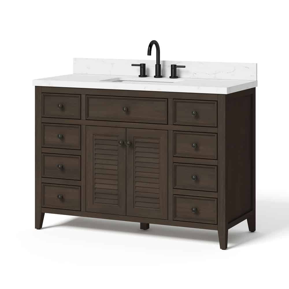 Newry 48" Vanity - Brown Finish