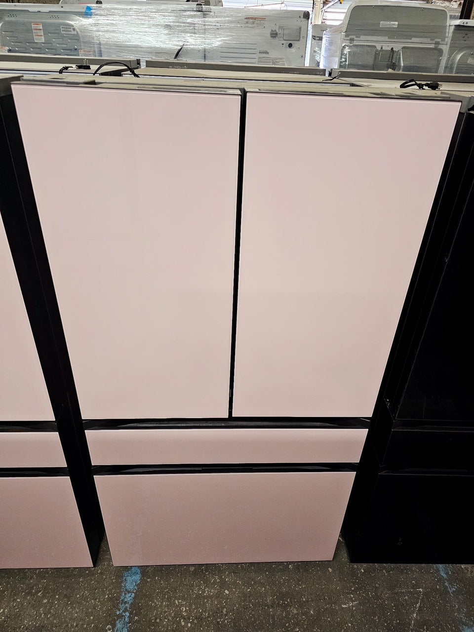 Samsung BESPOKE 23 cu. ft. 4-Door Counter Depth Pink