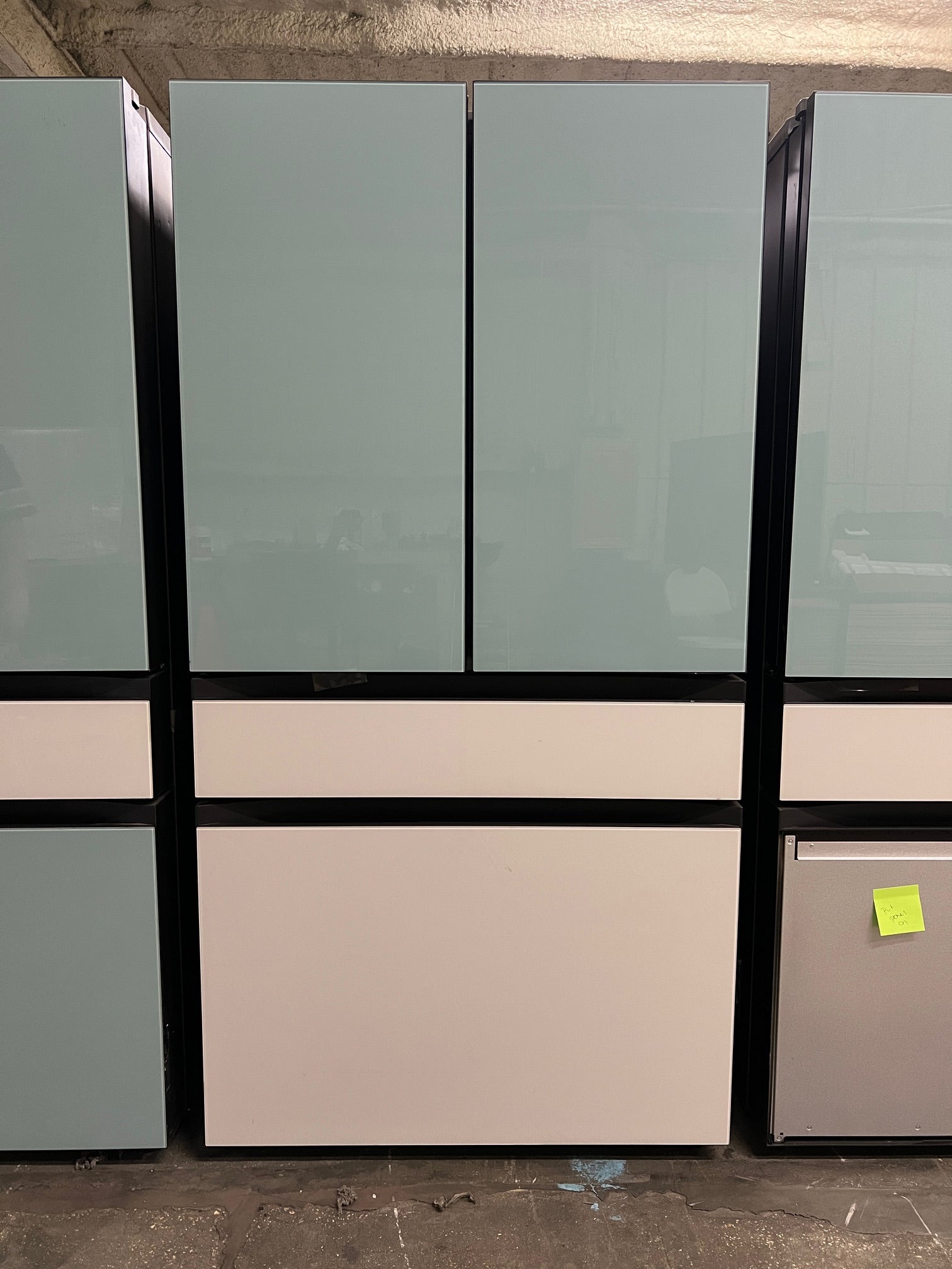 Samsung BESPOKE 29 cu. ft. 4-Door Blue & White