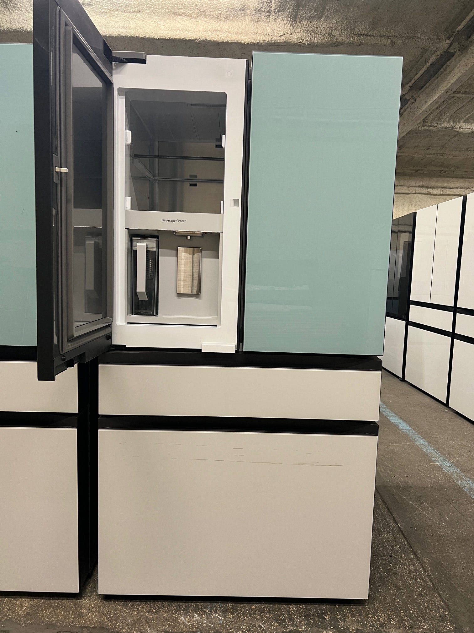 Samsung BESPOKE 29 cu. ft. 4-Door Blue & White