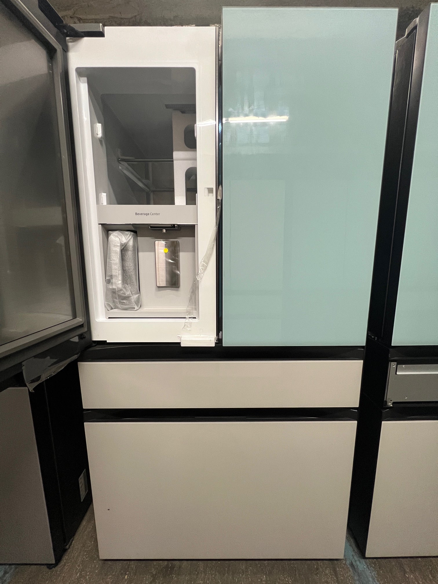 Samsung BESPOKE 29 cu. ft. 4-Door Blue & White