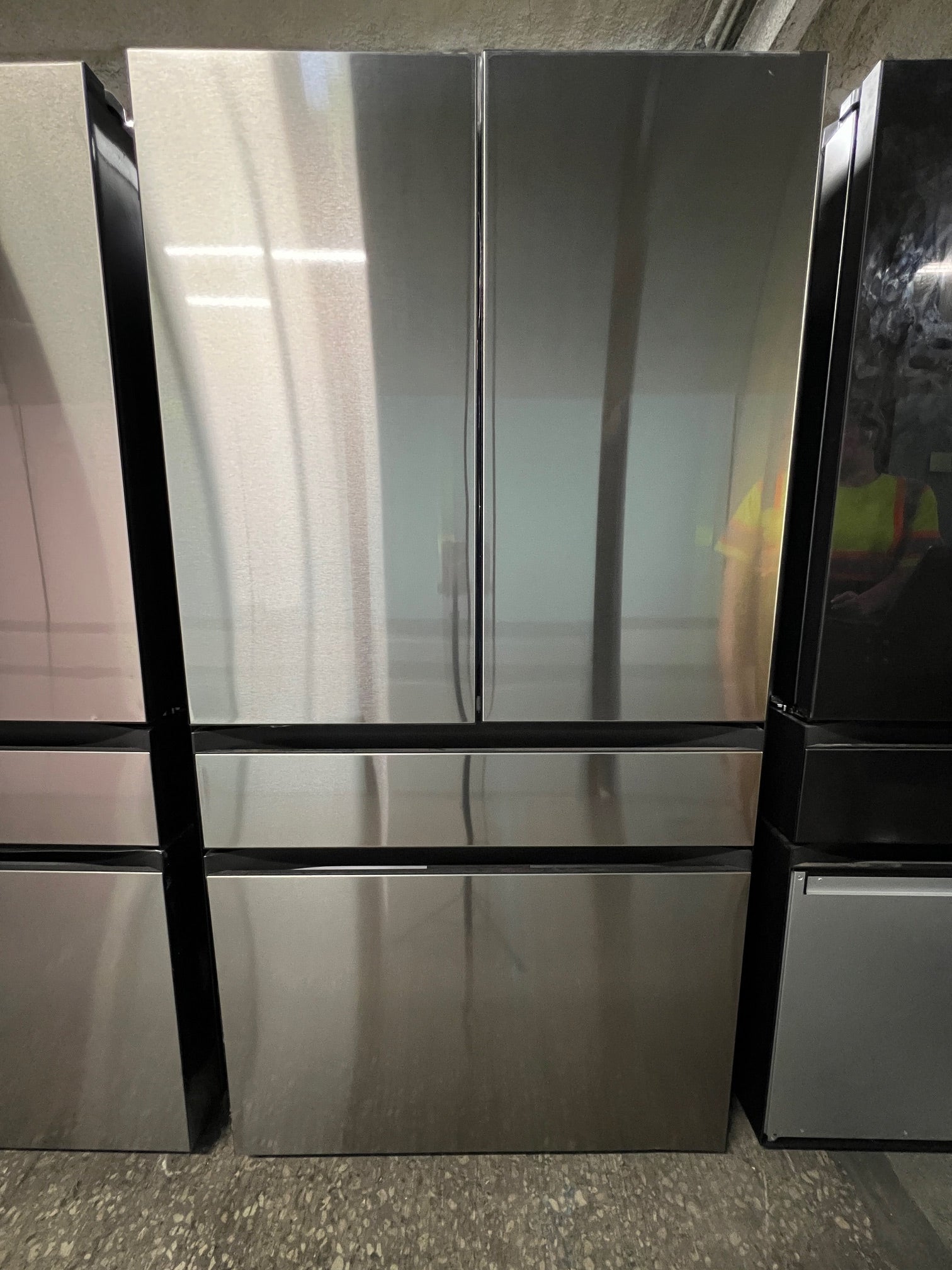 Samsung BESPOKE 29 cu. ft. 4-Door Stainless Steel