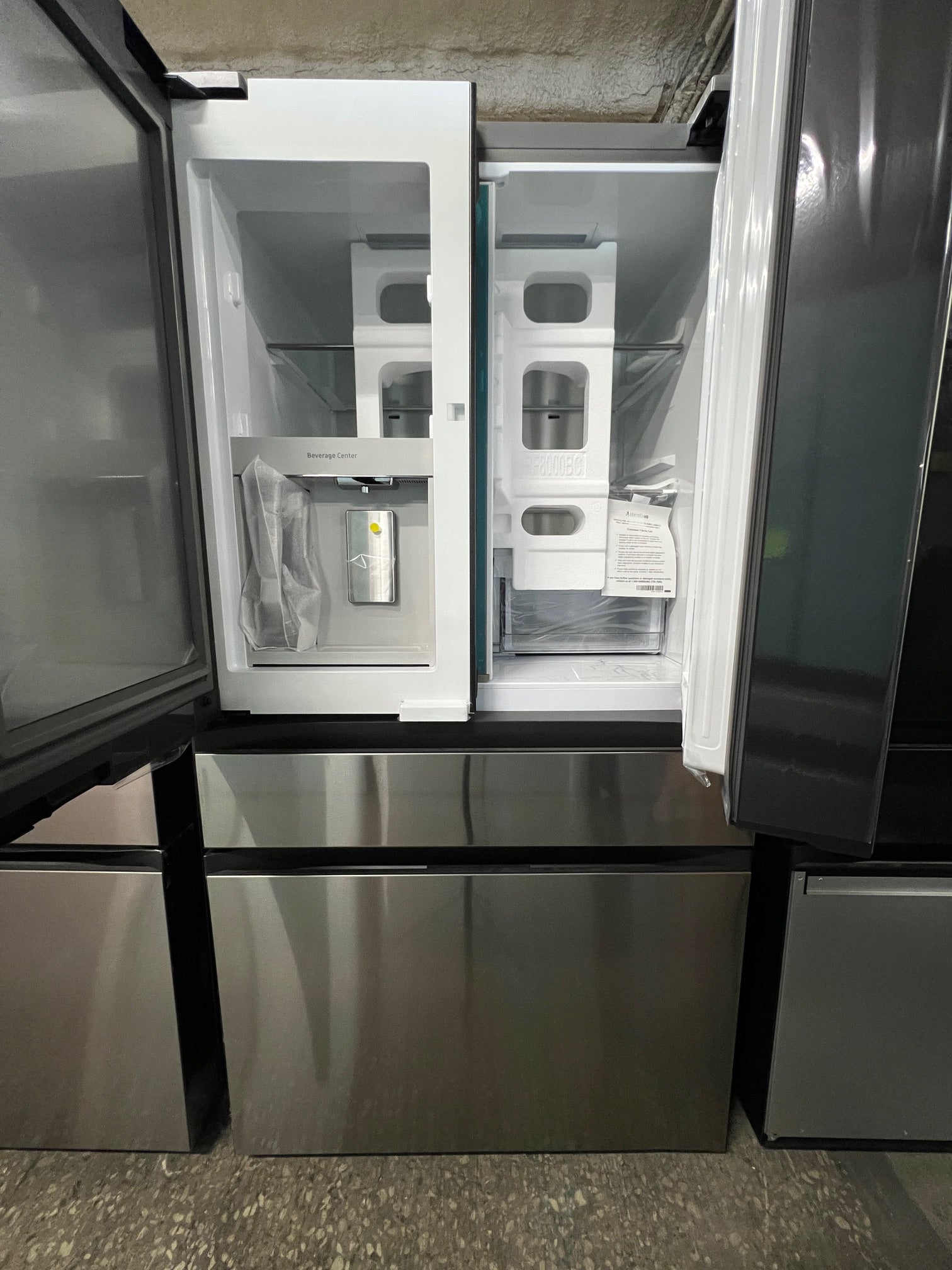 Samsung BESPOKE 29 cu. ft. 4-Door Stainless Steel