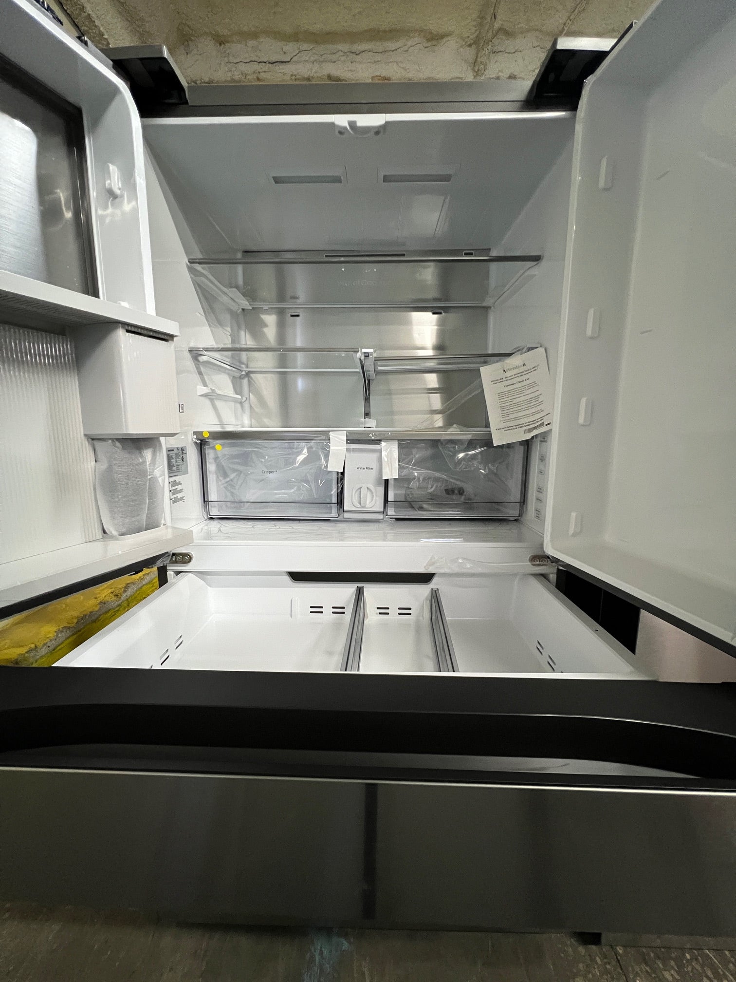 Samsung BESPOKE 23 cu. ft. Counter Depth 4-Door Stainless Steel