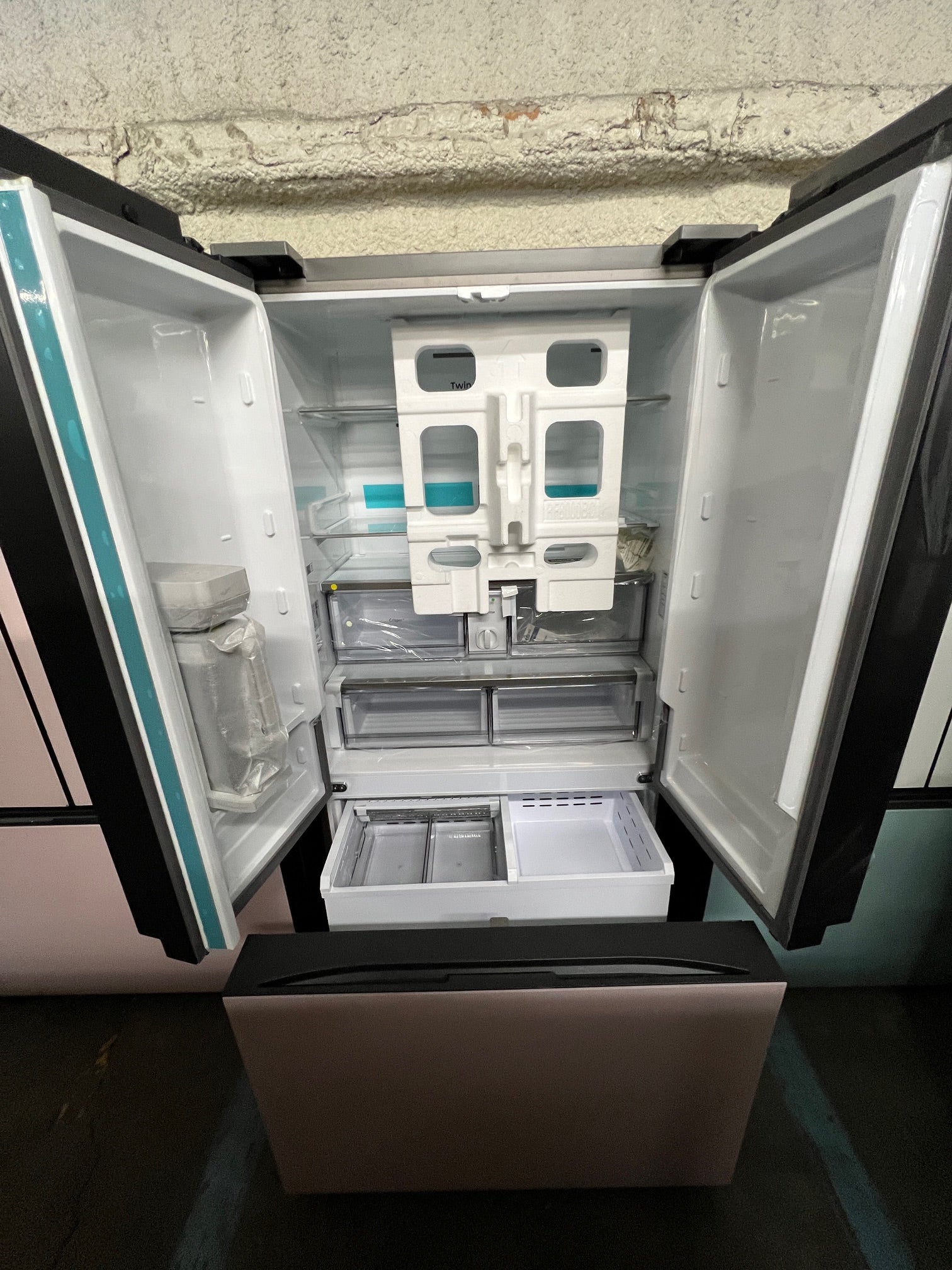 Samsung BESPOKE 24 cu. ft. Counter Depth 3-Doors with Pink