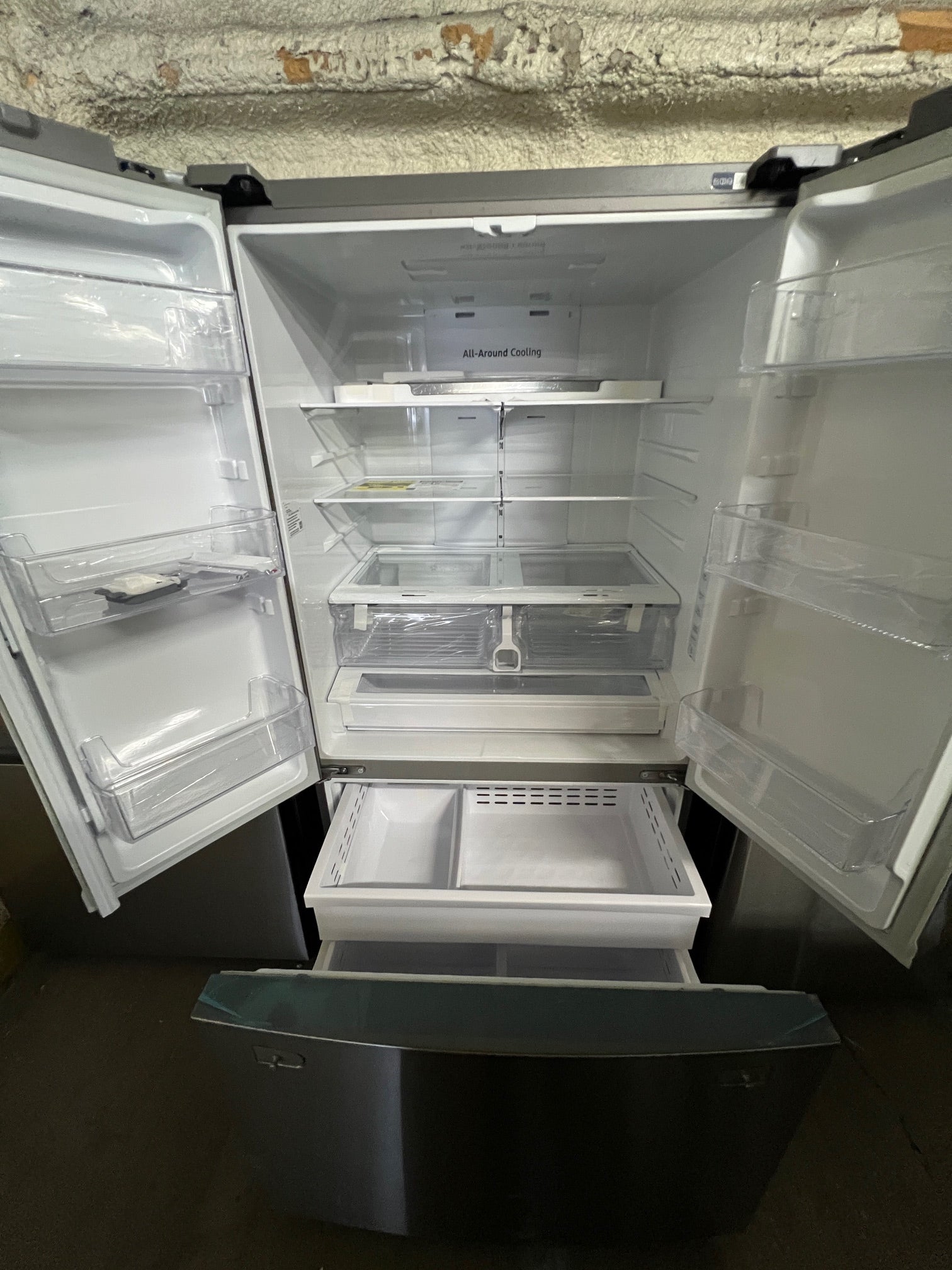 Samsung 28 cu. ft. 3-Door Refrigerator Stainless Steel