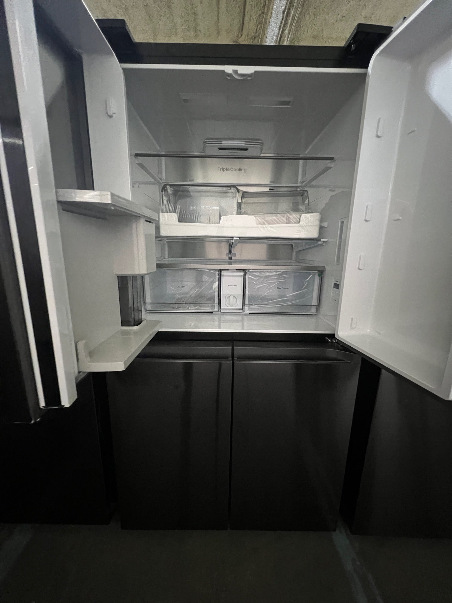 Samsung 29 cu. ft. 4-Door Flex Stainless Black