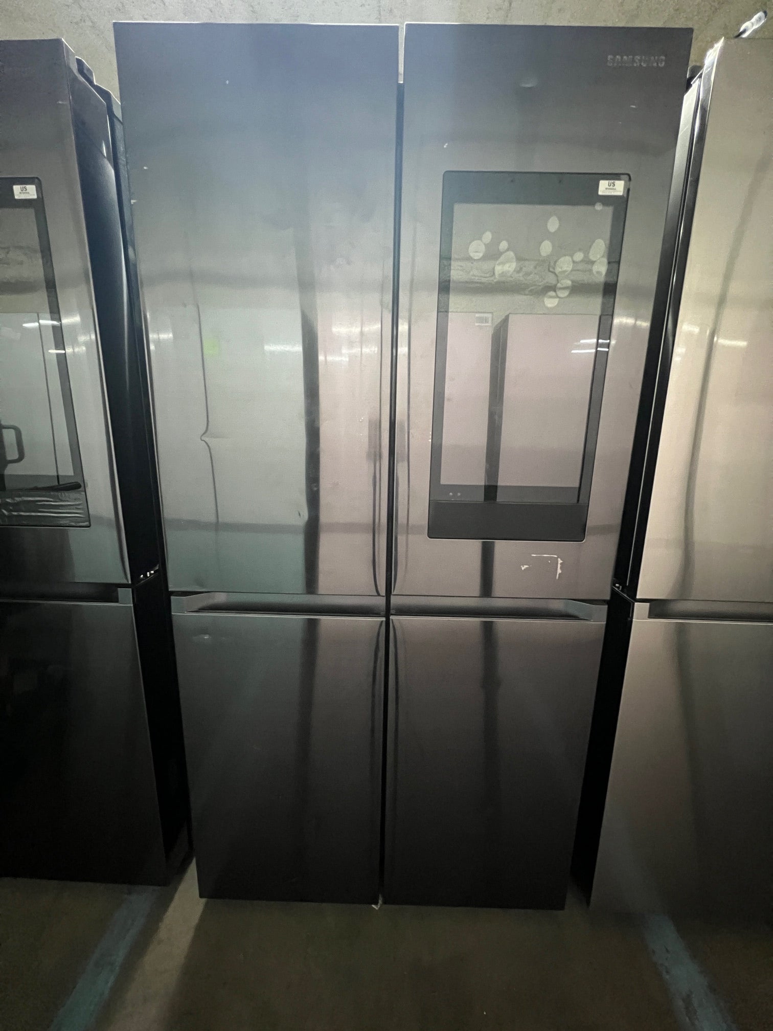 Samsung 29 cu. ft. 4-Door Flex Tablet Stainless Black