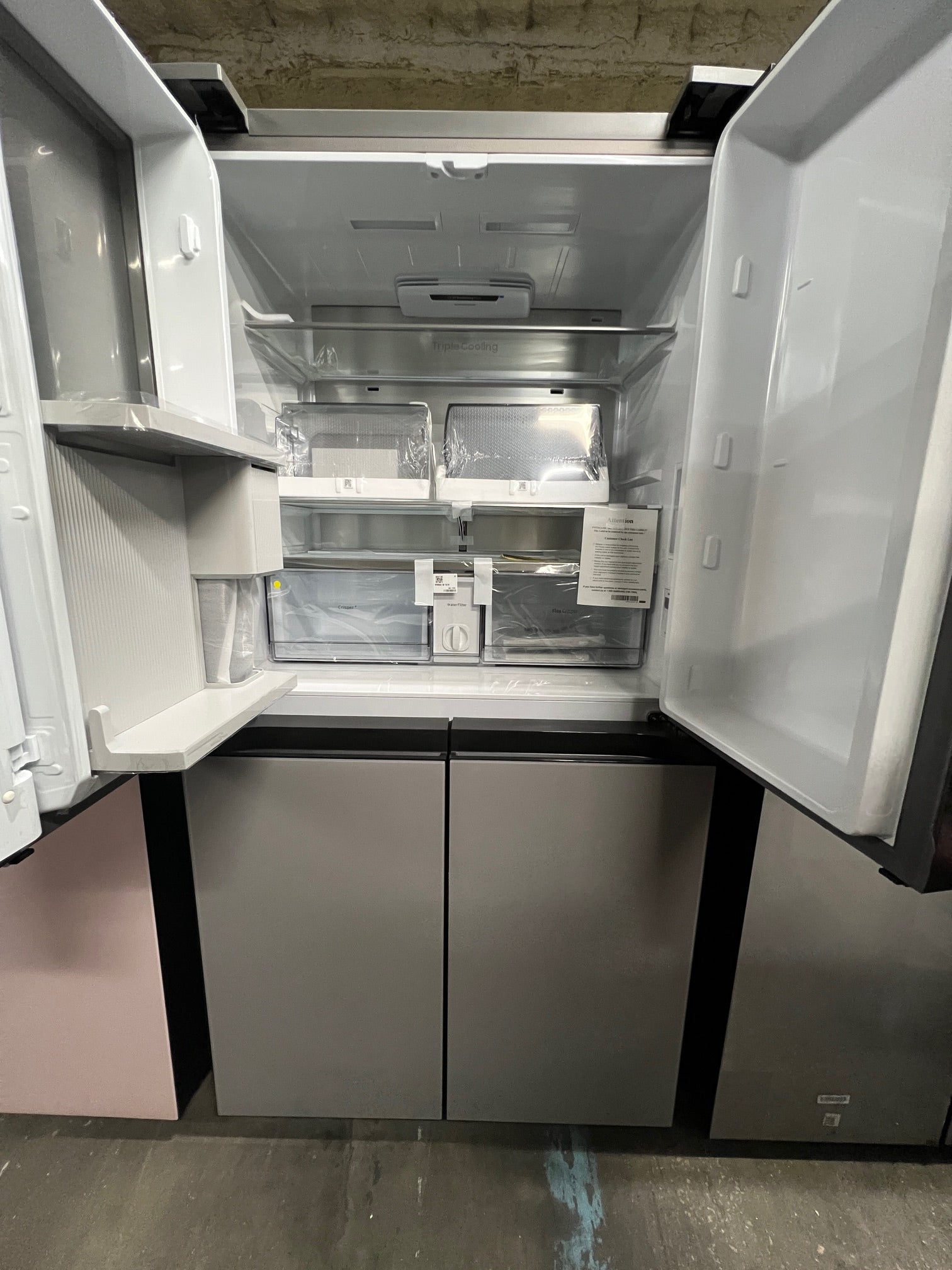 Samsung Bespoke 23 cu. ft. Counter Depth Flex Matte Grey