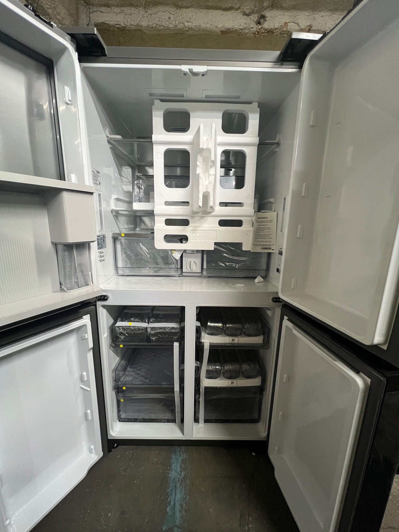 Samsung Bespoke 29 cu. ft. 4 - Door Stainless Black