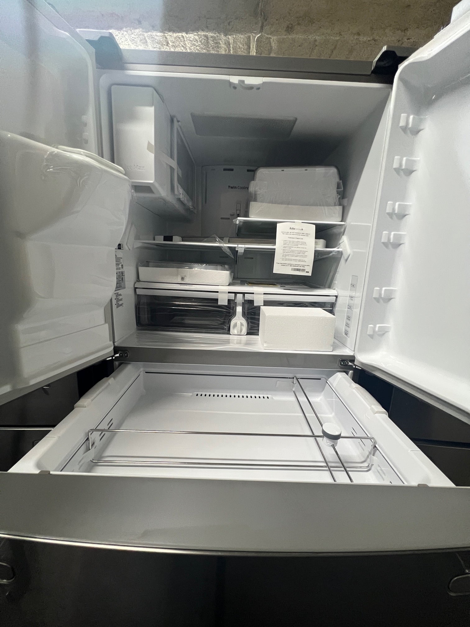 Samsung 28 Cu. Ft. 4-Door With FlexZone Drawer Stainless Steel