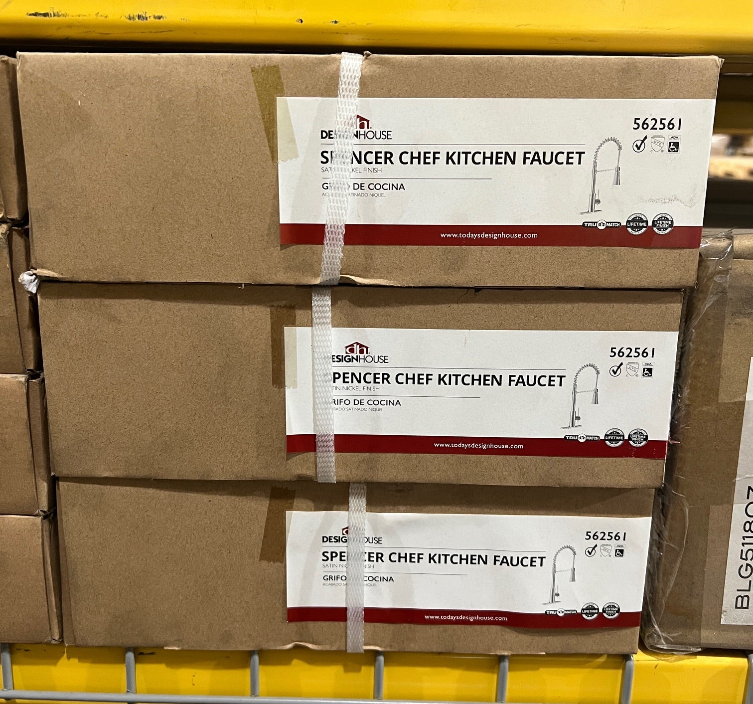 Spencer Single-Handle Kitchen Faucet in Satin Nickel