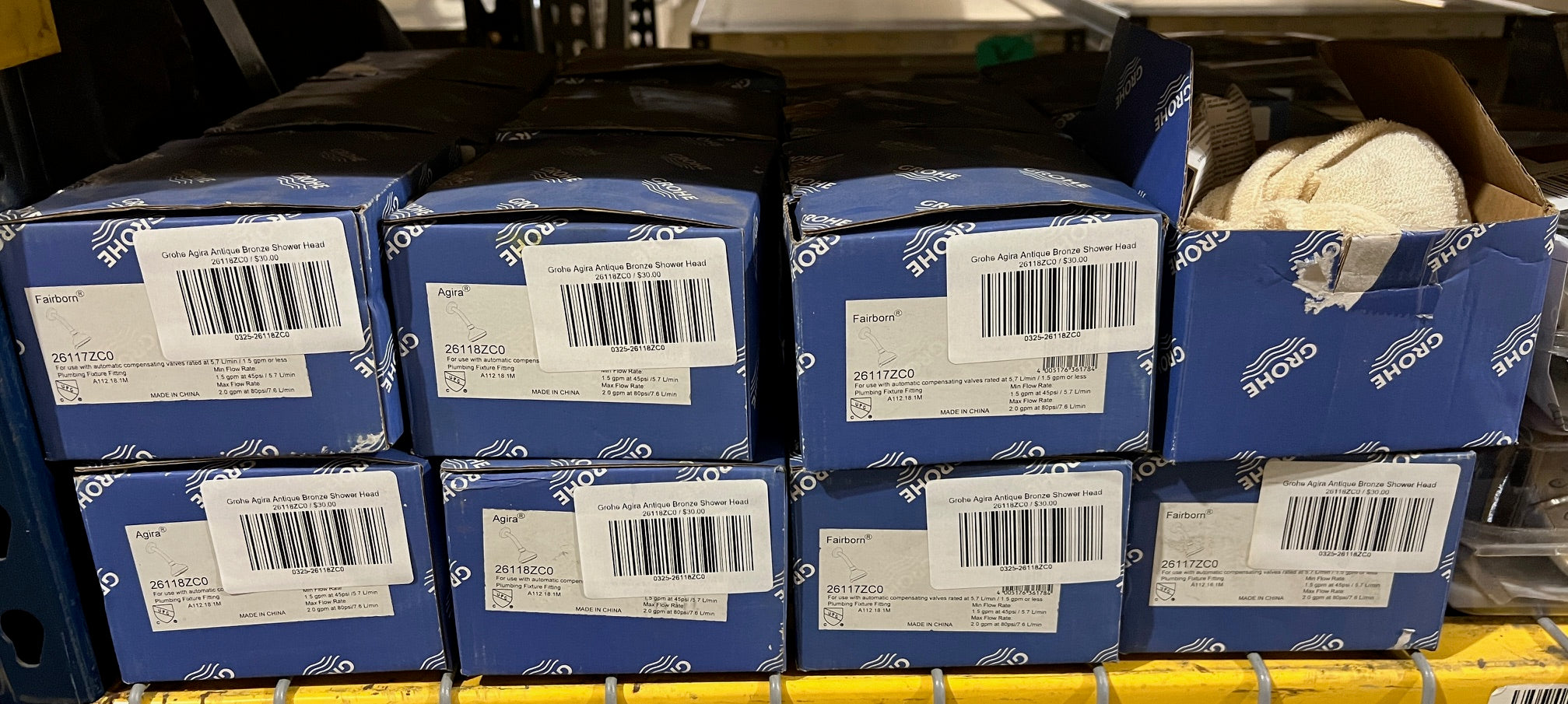 Grohe Agira Antique Bronze Shower Head