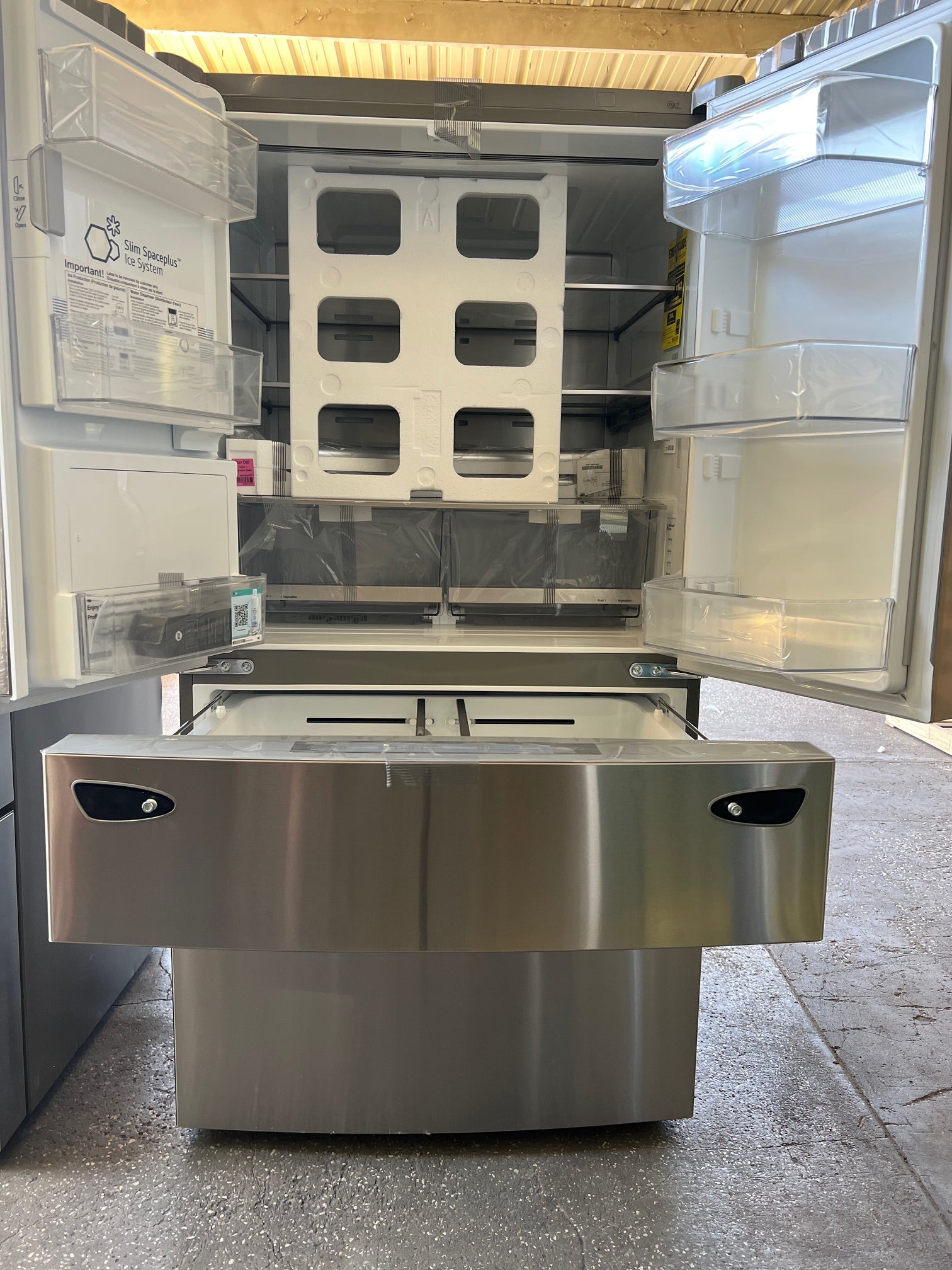 LG 30 cu.ft. 4-Door French Door Refrigerator Stainless Steel