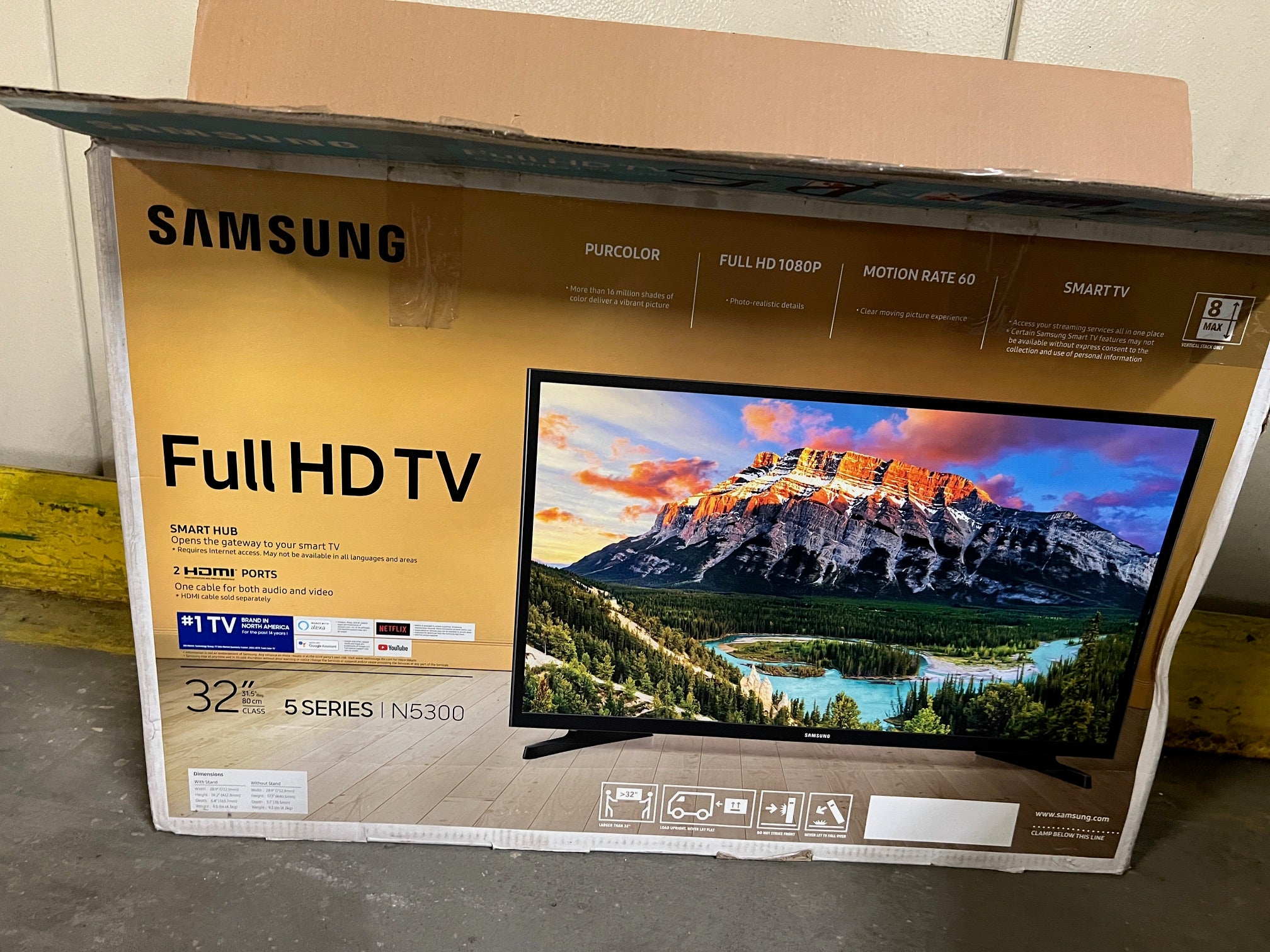 Samsung - 32" Class N5300 Series LED Full HD Smart Tizen TV 2018