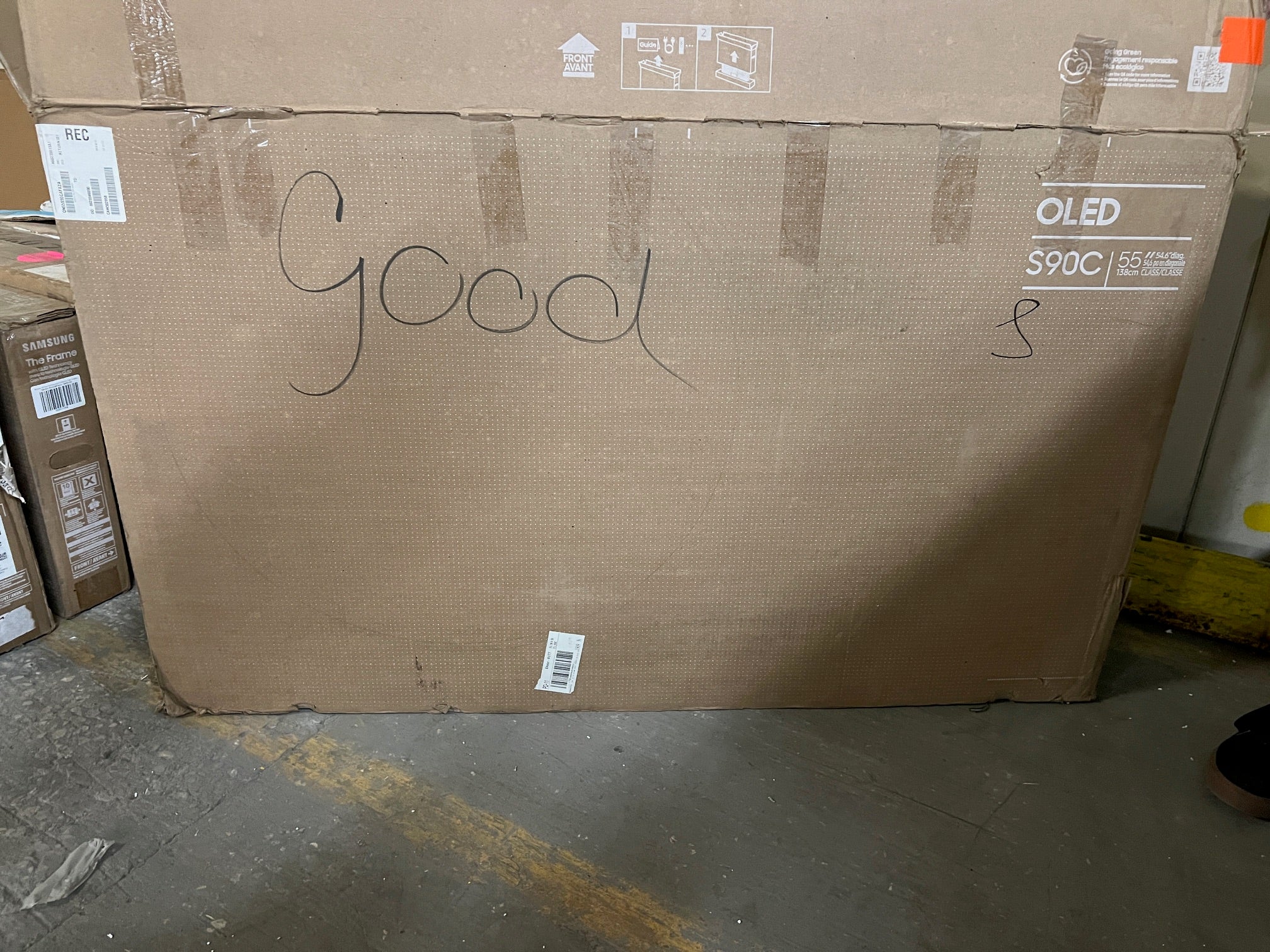 SAMSUNG 55" Class S90C OLED 4K Smart TV 2023