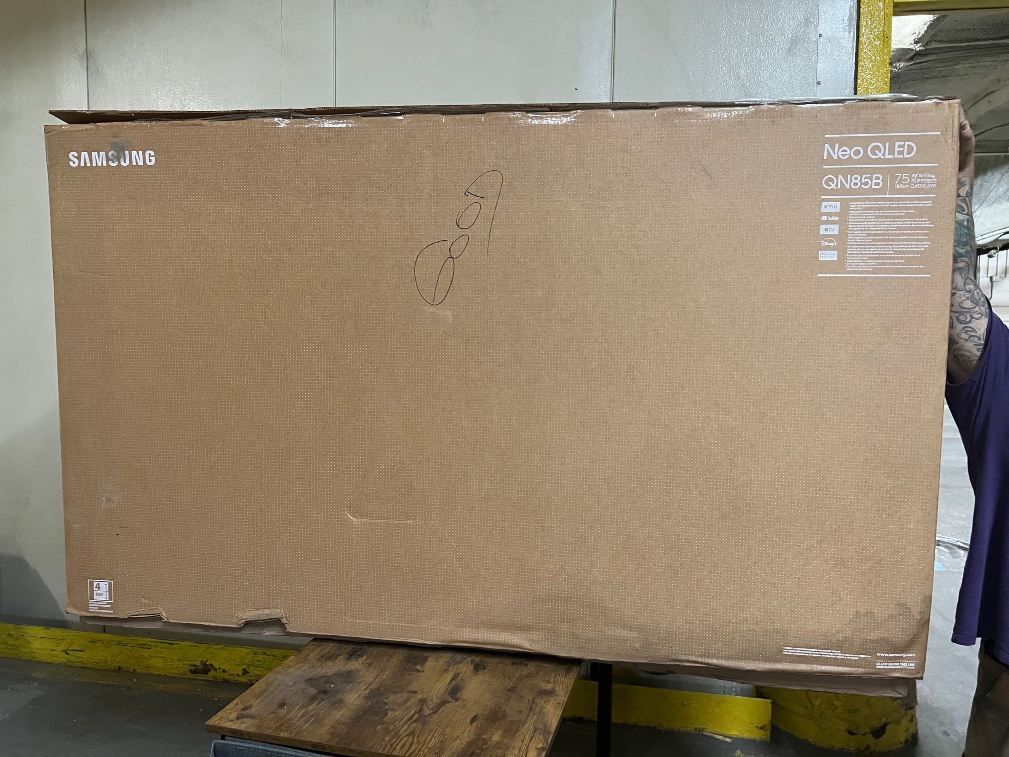 SAMSUNG 75-Inch Class Neo QLED 4K QN85B Series