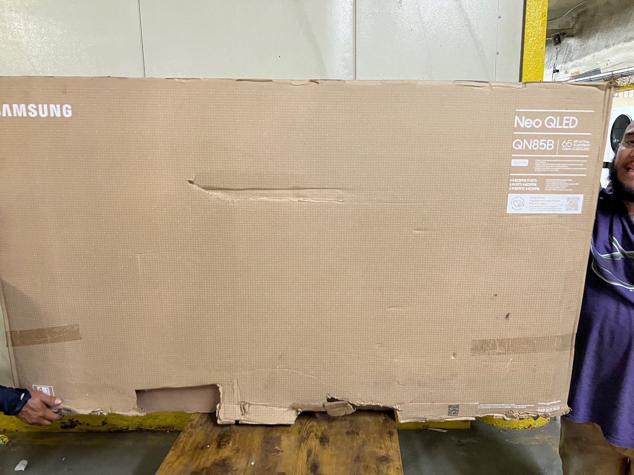 SAMSUNG 65” Class QN85B Neo QLED 4K Smart TV 2022