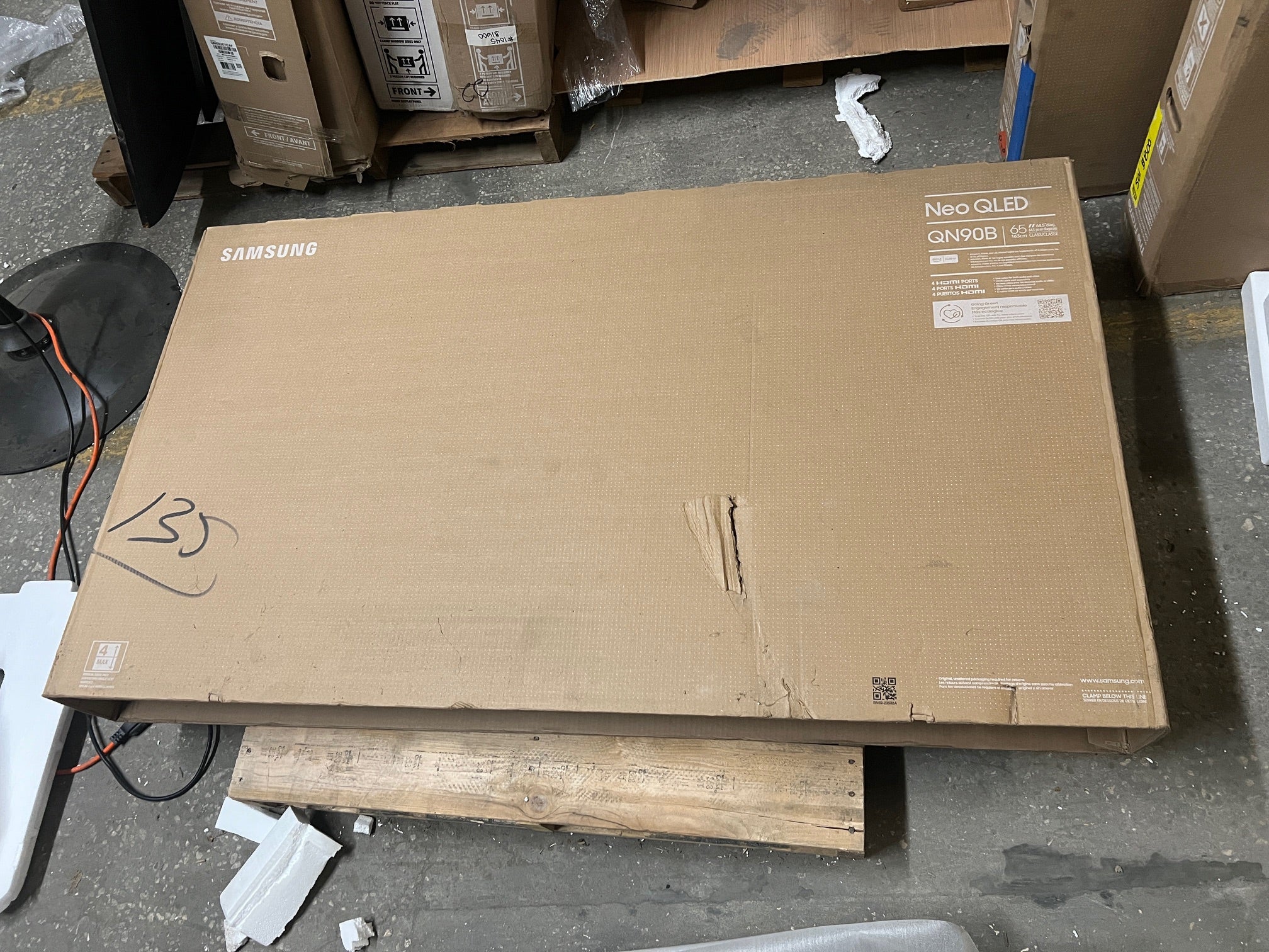 Samsung - 65” Class QN90B Neo QLED 4K Smart Tizen TV