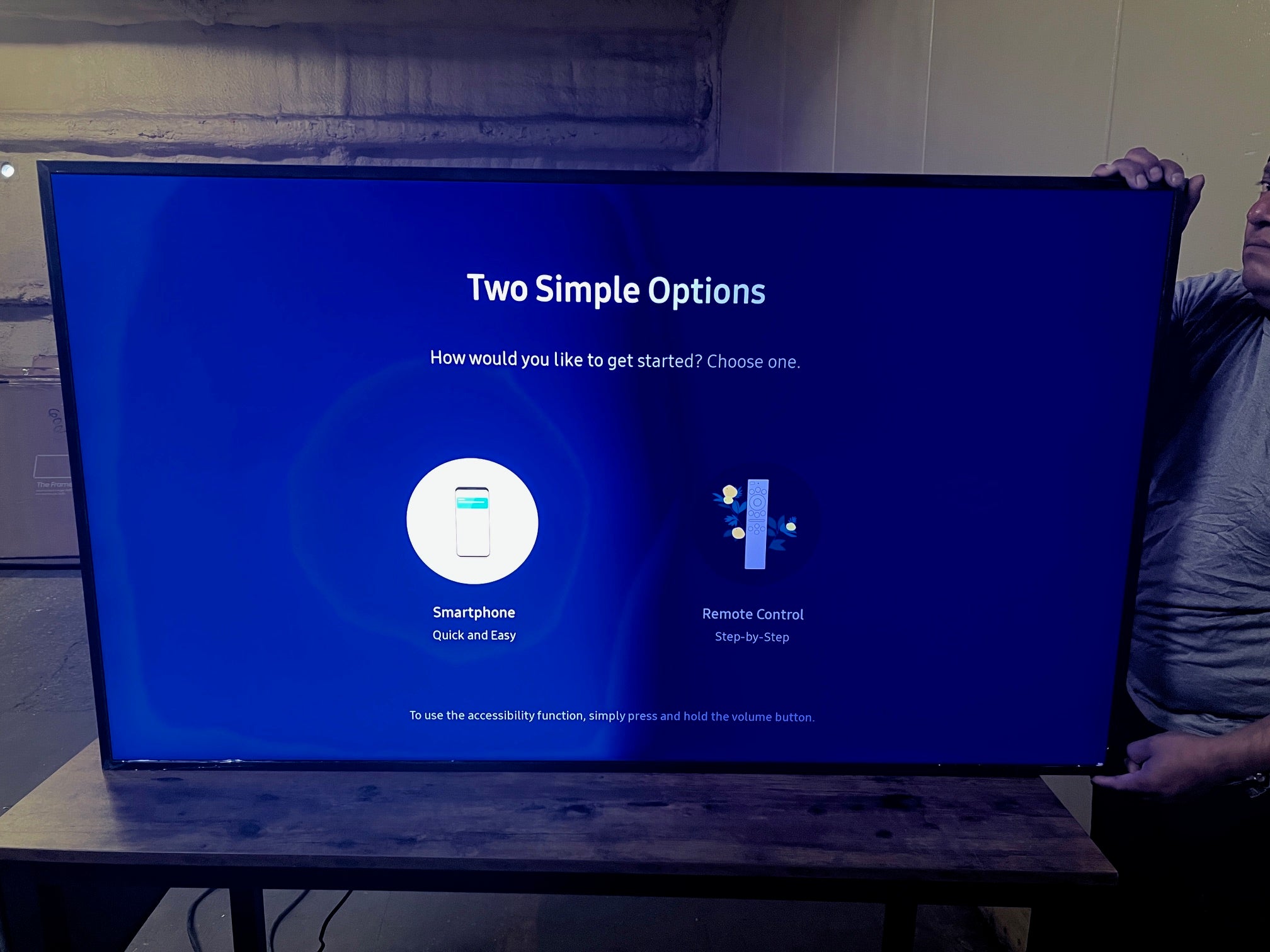 SAMSUNG 55 The Frame QLED 4K Smart TV