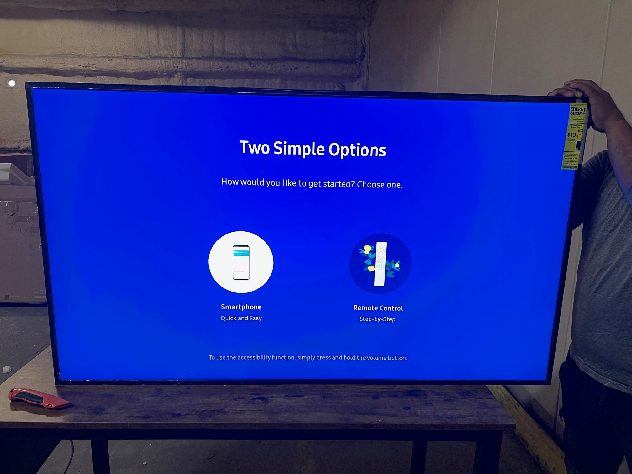 SAMSUNG 55 The Frame QLED 4K Smart TV