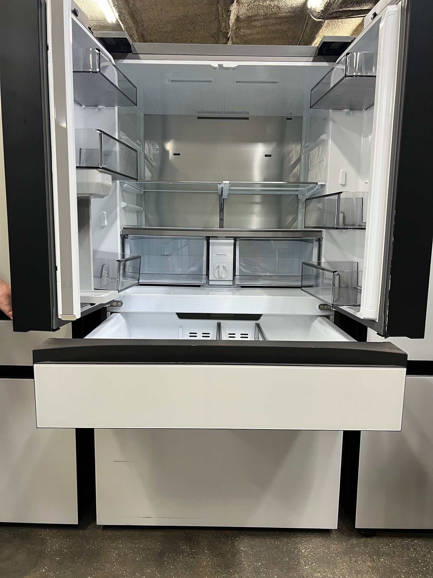 Samsung BESPOKE 29 cu. ft. 4-Door Blue & White