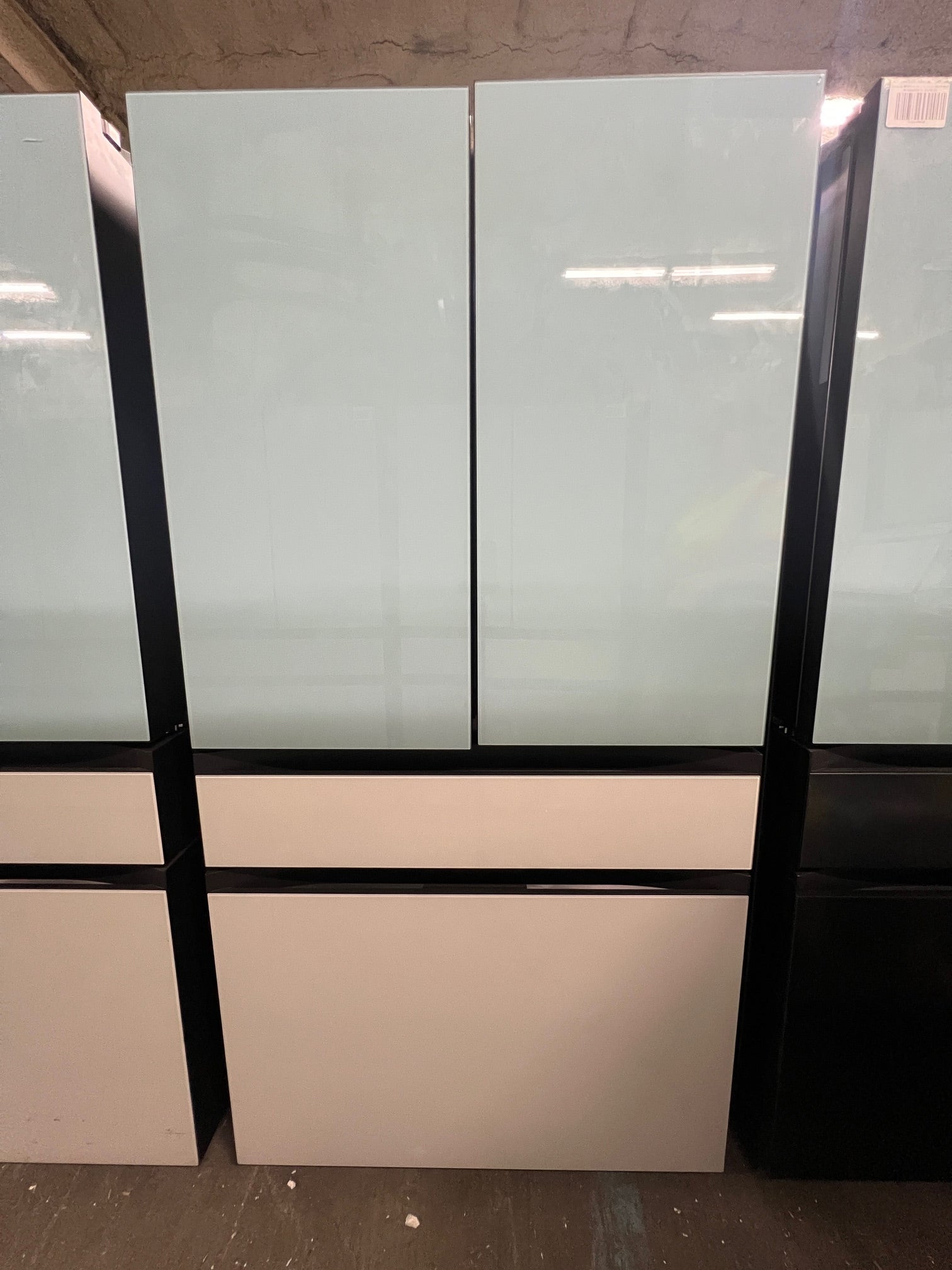 Samsung BESPOKE 29 cu. ft. 4-Door Blue & White