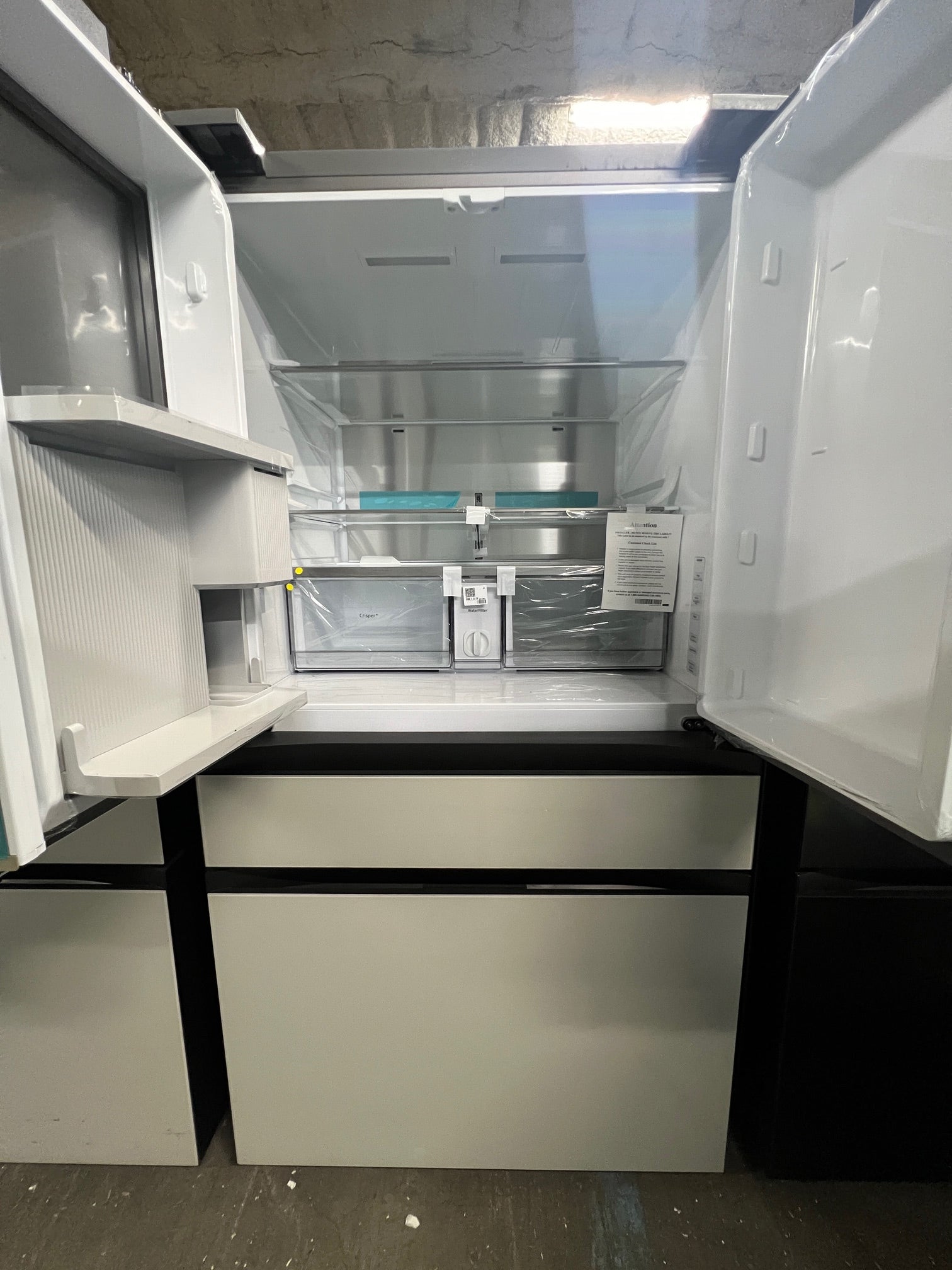 Samsung BESPOKE 29 cu. ft. 4-Door Blue & White