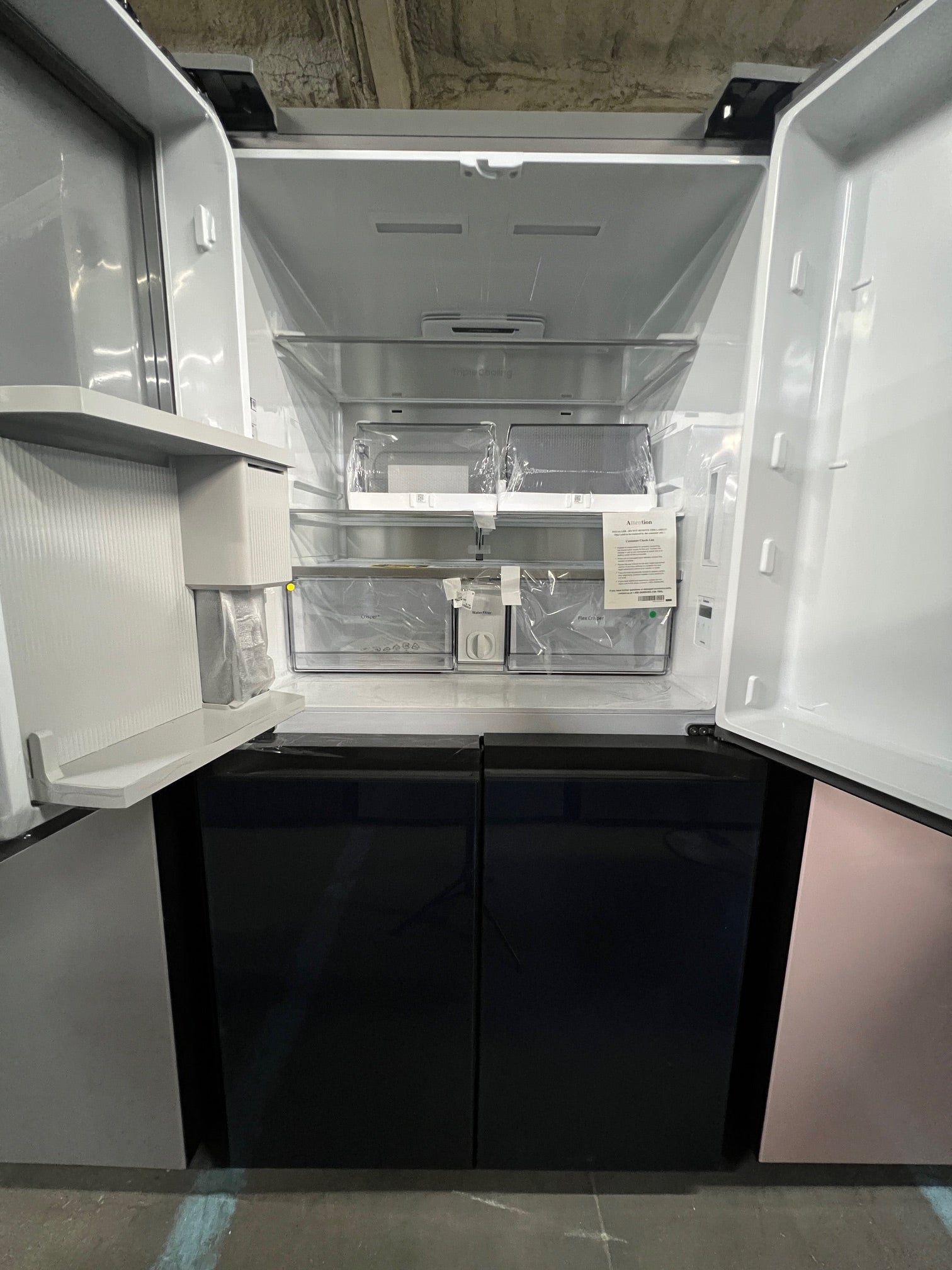 Samsung Bespoke 29 cu. ft. 4 - Door Blue