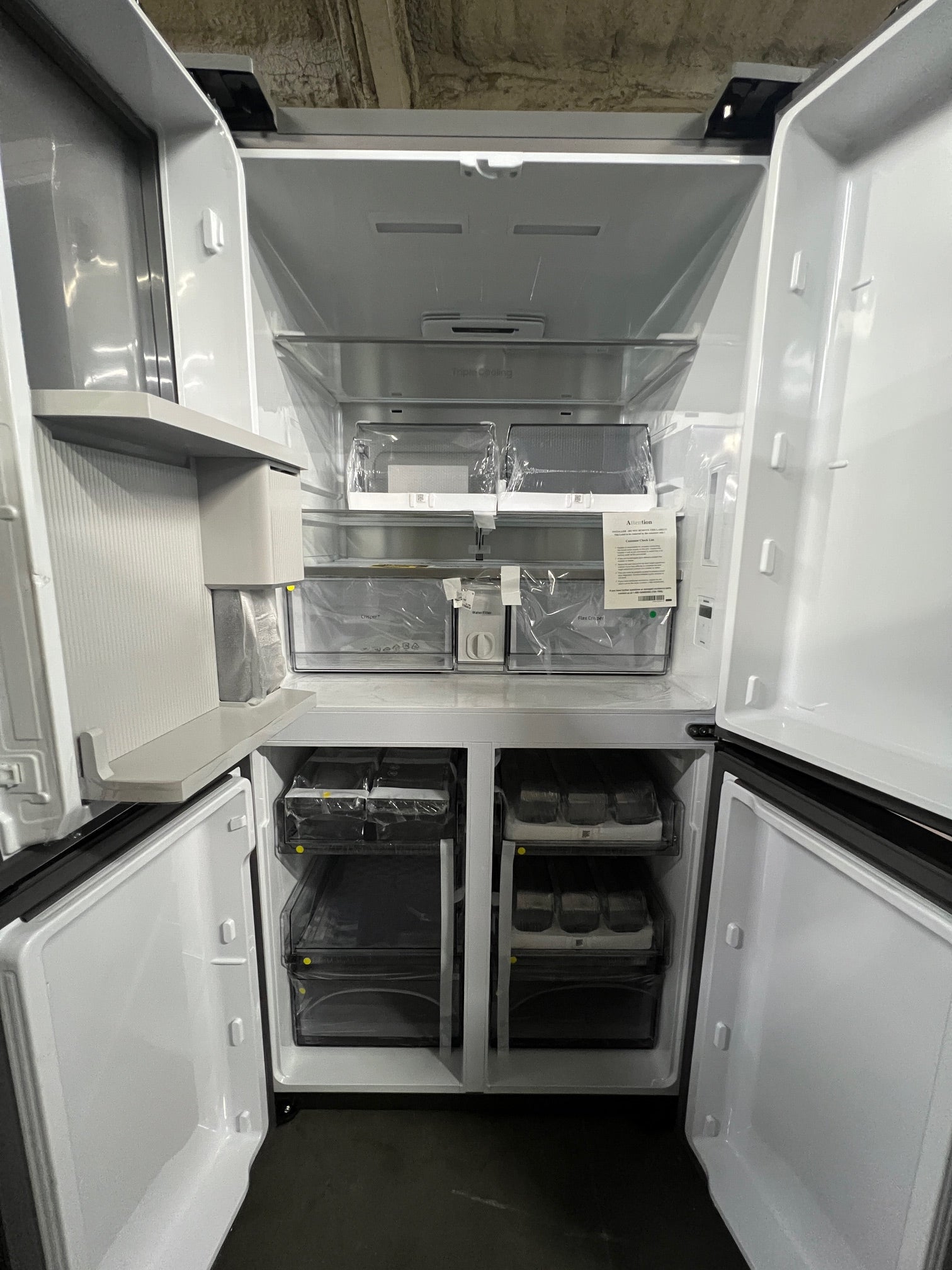 Samsung Bespoke 29 cu. ft. 4 - Door Blue