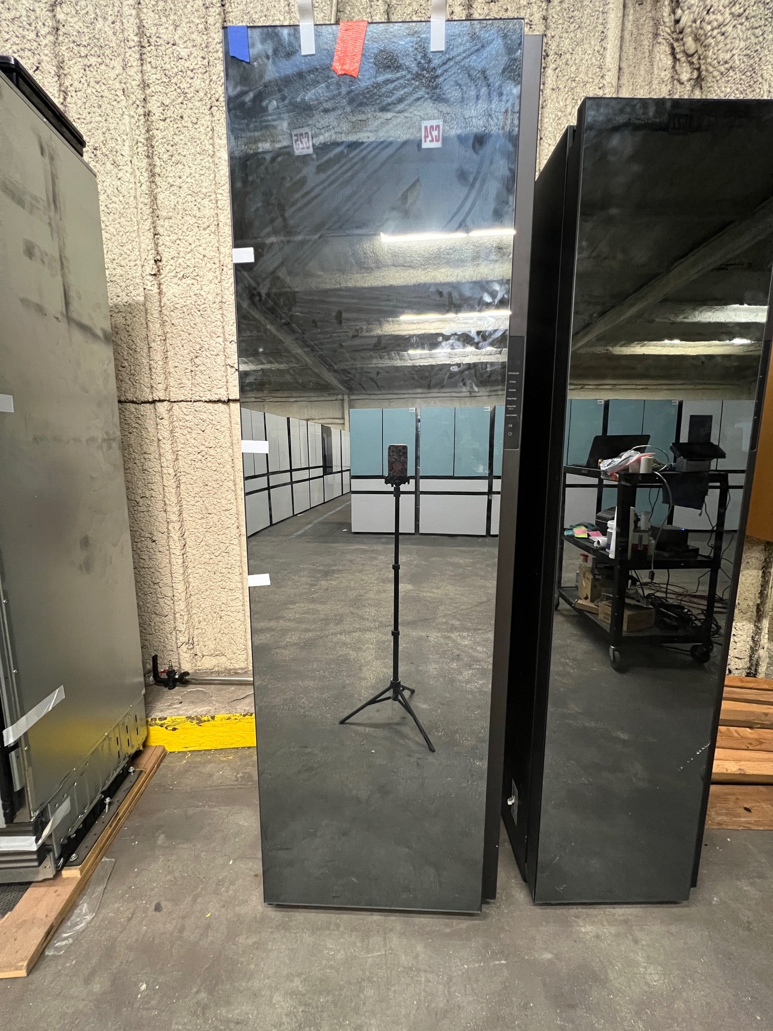 Bespoke AirDresser Grand Clothing Care System with Steam Refresh in Crystal Mirror Finish