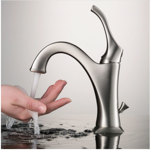 Kraus Arlo Single Lever Basin Brushed Nickel