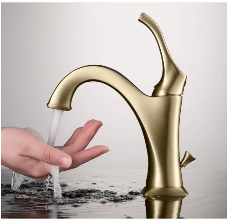 Kraus Arlo Single Lever Basin Gold