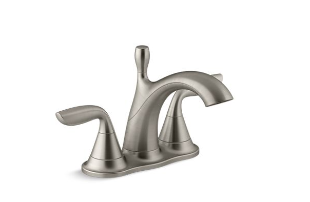 Kohler Willamette Bathroom Faucet Vibrant Brushed Nickel