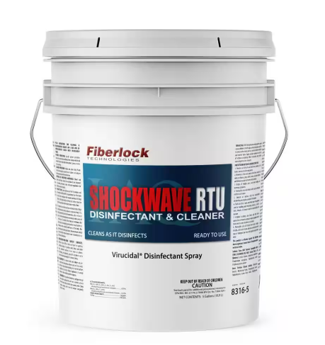 Fiberlock Shockwave RTU Disinfectant and Cleaner