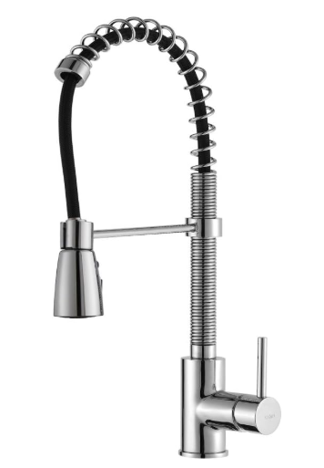 Kraus Single Lever Pull Out Kitchen Faucet
